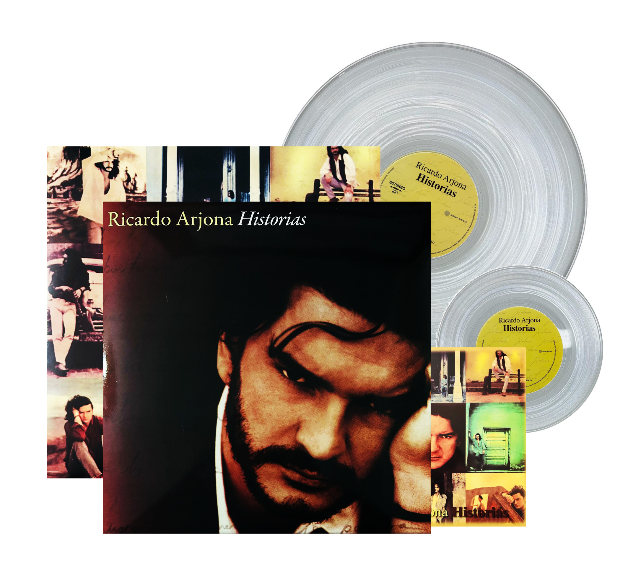 LP RICARDO ARJONA HISTORIAS VINYL NUEVO ORIGINAL SELLADO