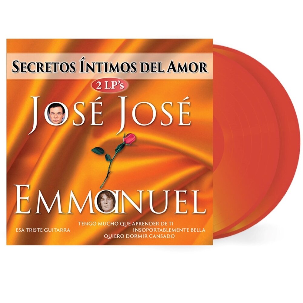 LP JOSE JOSE Y EMMANUEL SECRETOS INTIMOS VINYL NUEVO ORIGINAL SELLADO