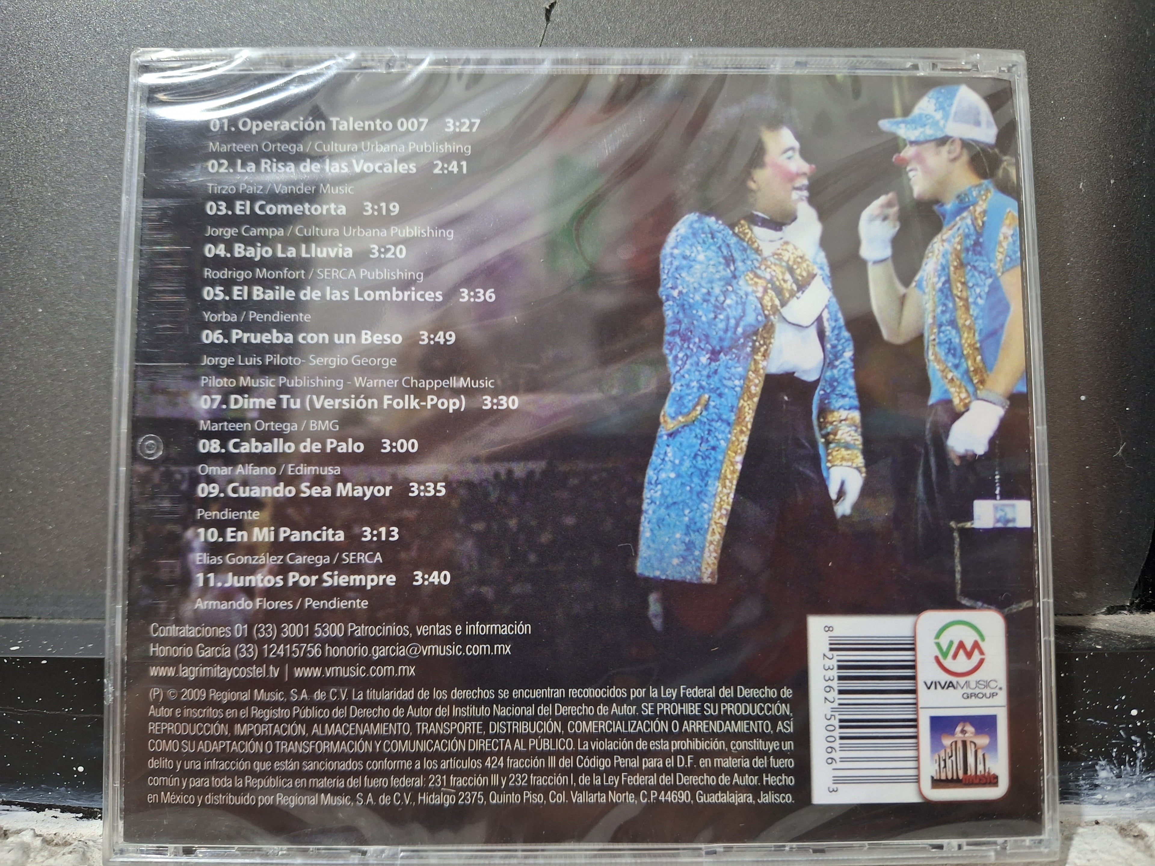 LAGRIMITA Y COSTEL 30 ANIVERSARIO CD ORIGINAL NUEVO SELLADO [NACIONAL]