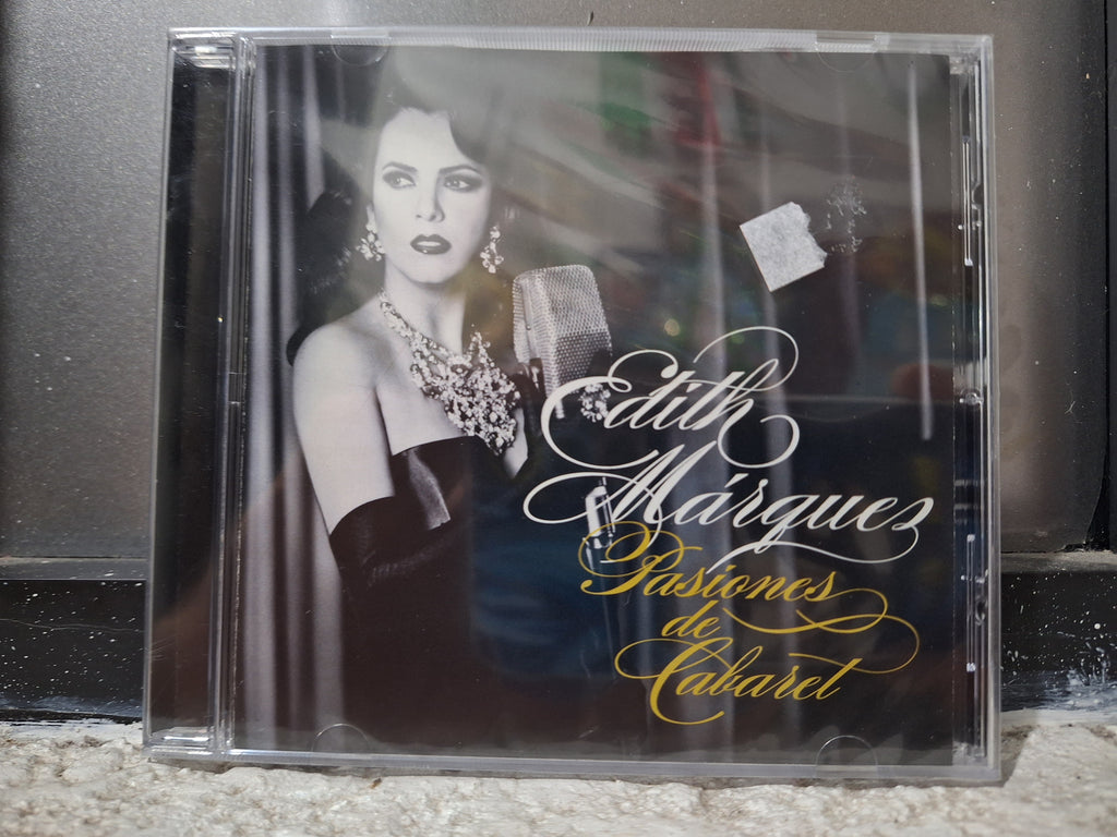 EDITH MARQUEZ PASIONES DE CABARET CD ORIGINAL NUEVO SELLADO [NACIONAL]