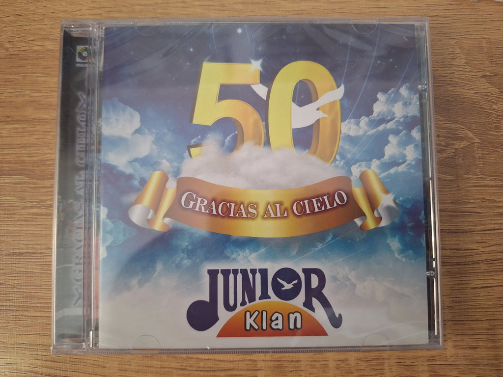 JUNIOR KLAN 50 GRACIAS AL CIELO CD ORIGINAL NUEVO SELLADO [NACIONAL]