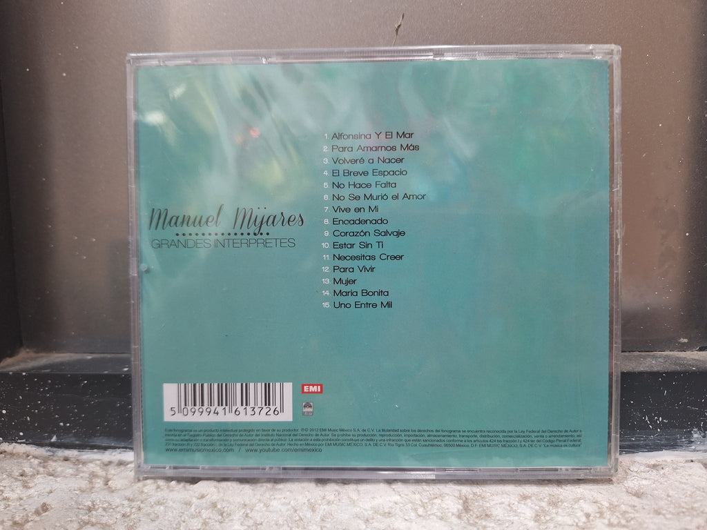 MANUEL MIJARES GRANDES INTERPRETES CD ORIGINAL NUEVO SELLADO [NACIONAL]