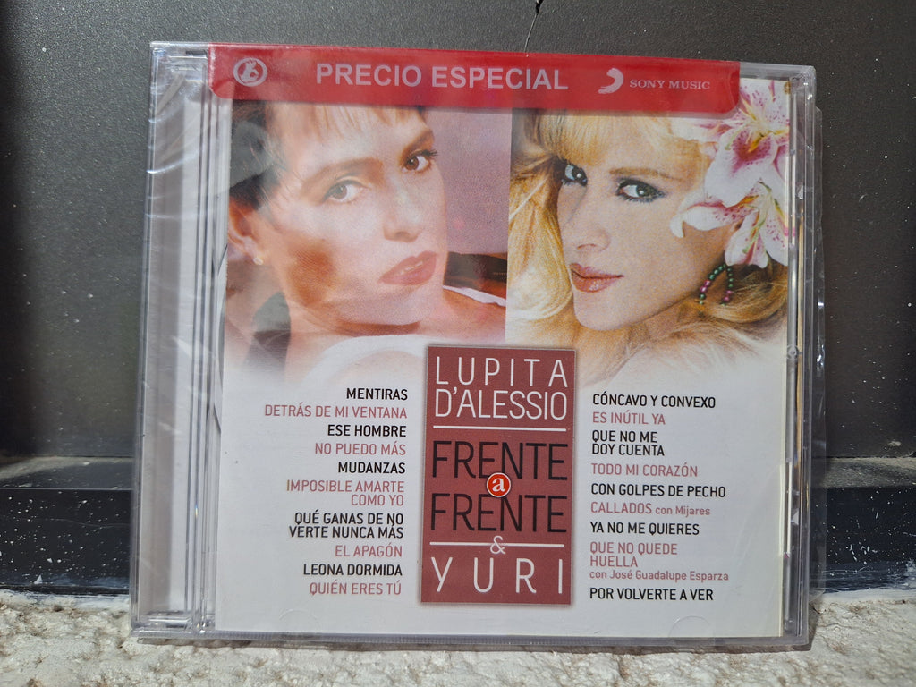 LUPITA D'ALESSIO & YURI FRENTE A FRENTE CD ORIGINAL NUEVO SELLADO [NACIONAL]