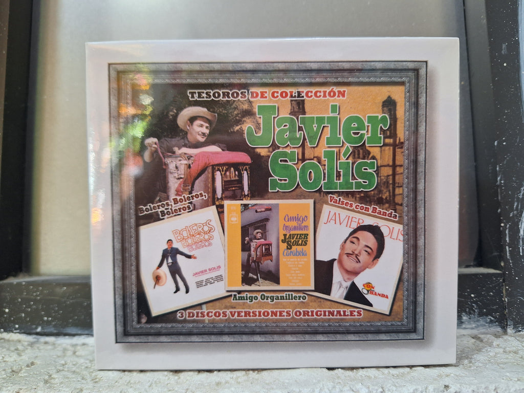 JAVIER SOLIS TESOROS DE COLECCIÓN 3 CD NUEVO ORIGINAL SELLADO [NACIONAL]