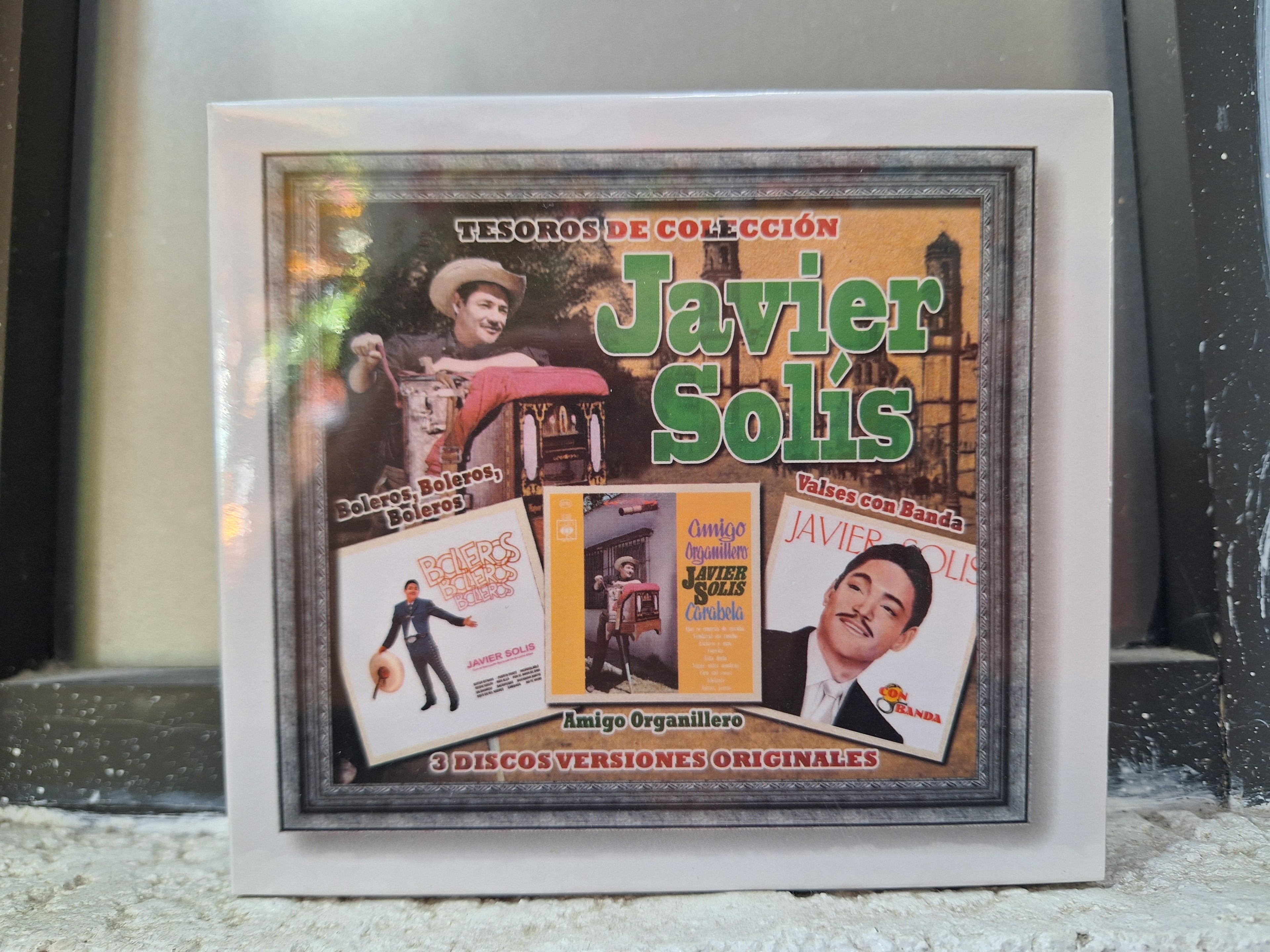 JAVIER SOLIS TESOROS DE COLECCIÓN 3 CD NUEVO ORIGINAL SELLADO [NACIONAL]