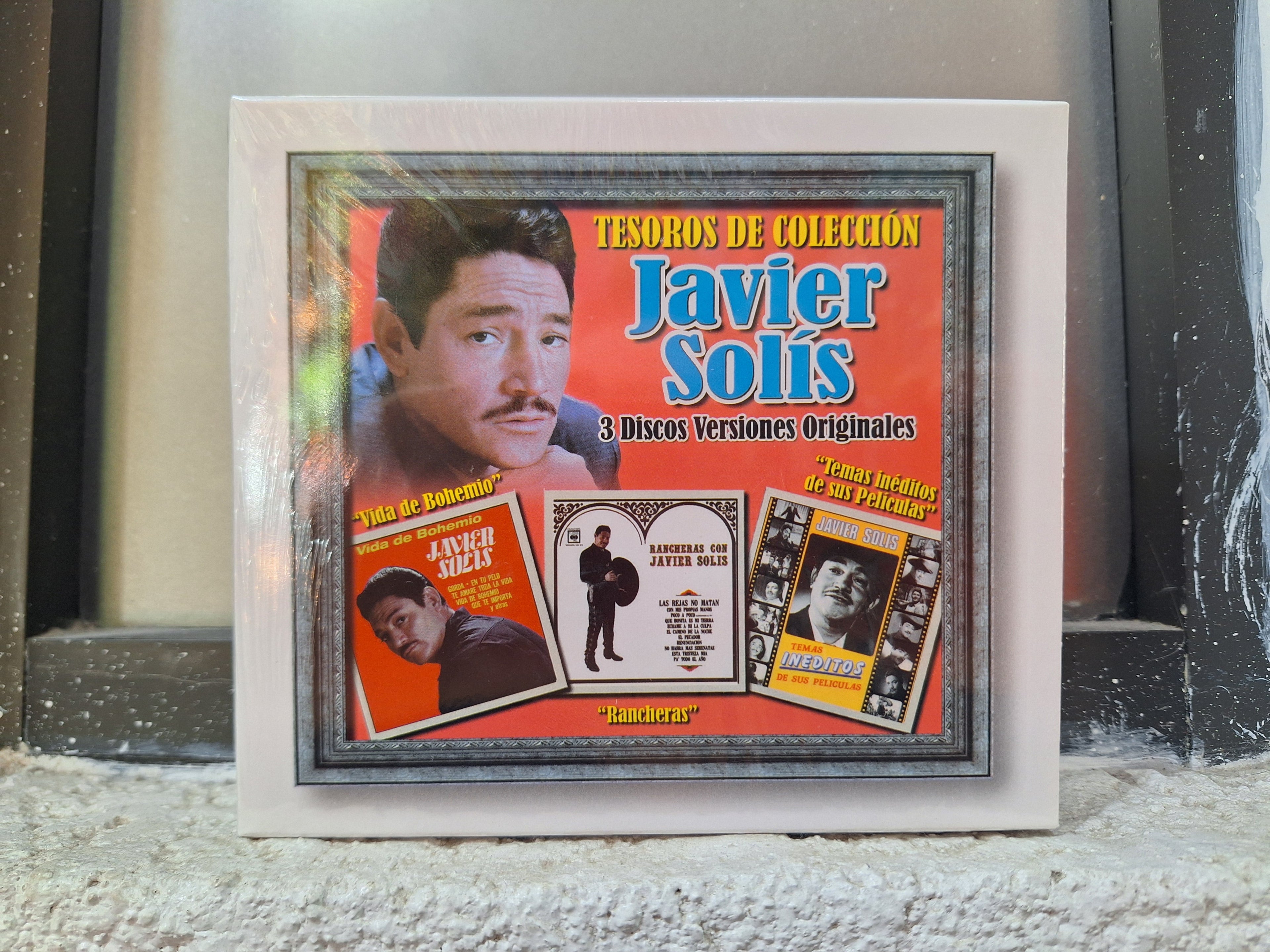 JAVIER SOLIS TESOROS DE COLECCIÓN 3 CD NUEVO ORIGINAL SELLADO [NACIONAL]