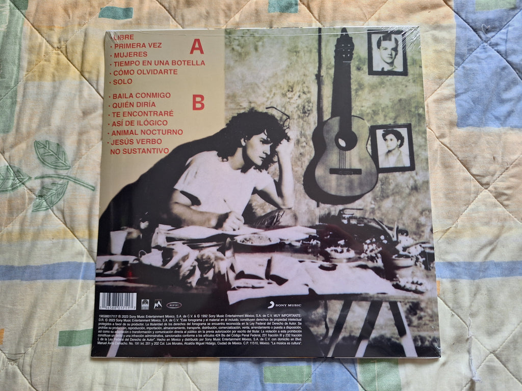 RICARDO ARJONA ANIMAL NOCTURNO VINYL LP NUEVO ORIGINAL SELLADO [REEDICION]