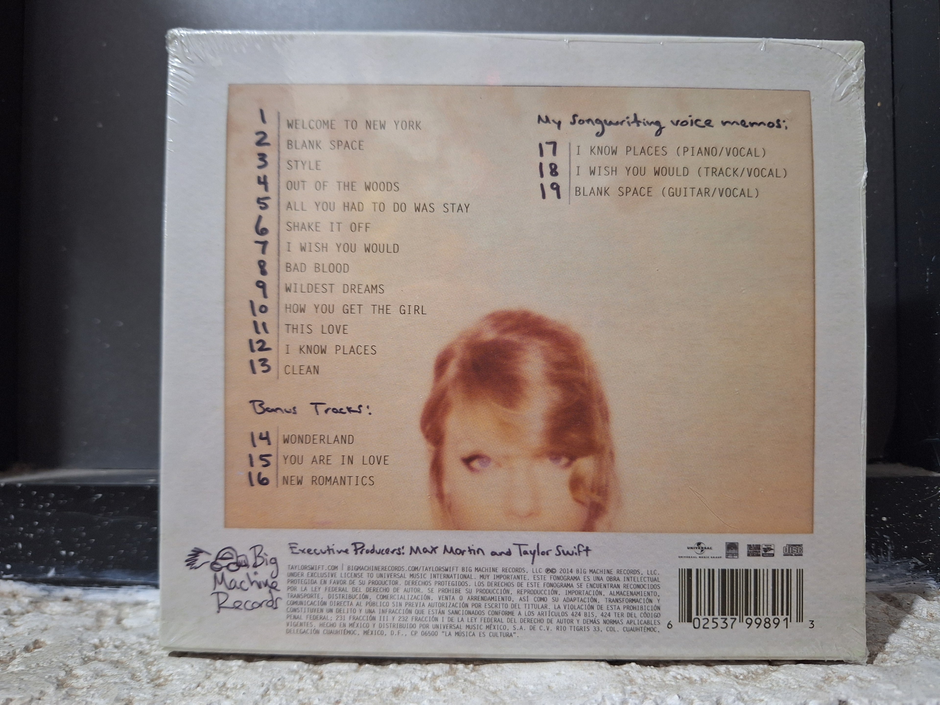 TAYLOR SWIFT 1989 DELUXE EDITION CD ORIGINAL NUEVO SELLADO [NACIONAL] [REEDICION]