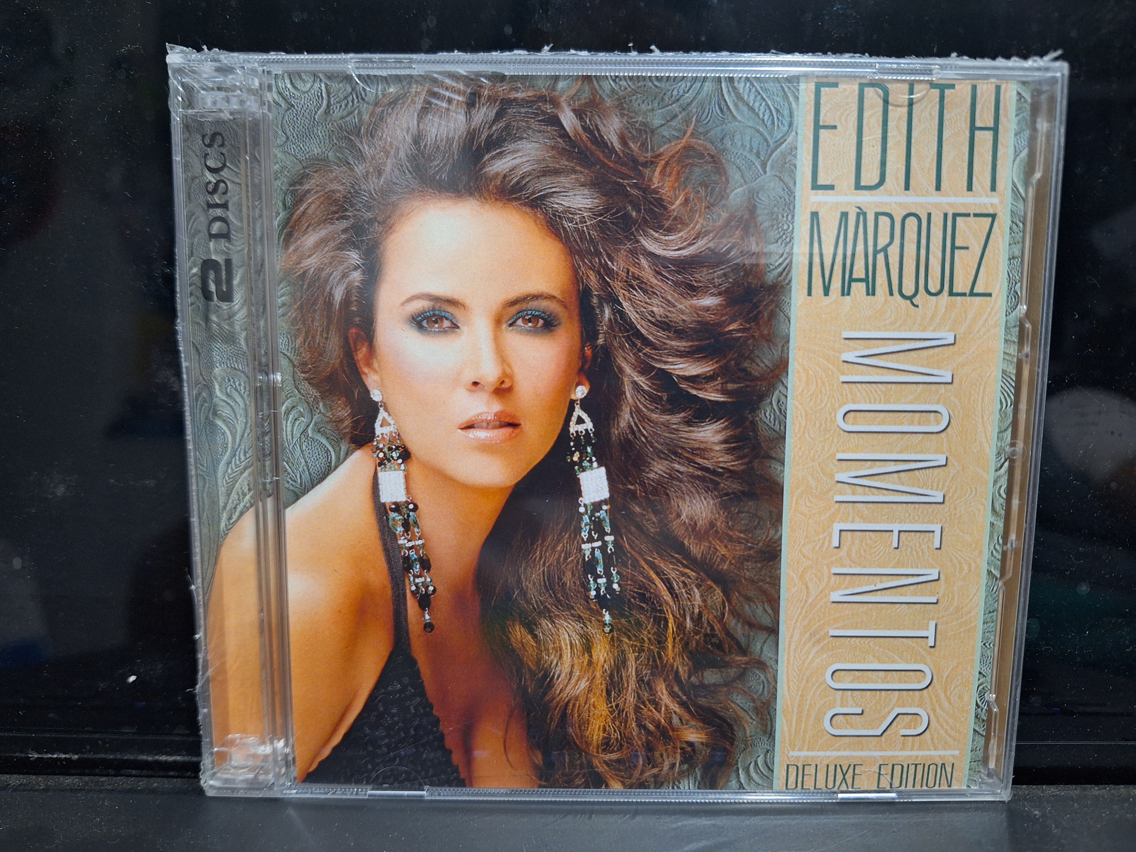 EDITH MARQUEZ MOMENTOS DELUXE EDITION CD ORIGINAL NUEVO SELLADO [NACIONAL]