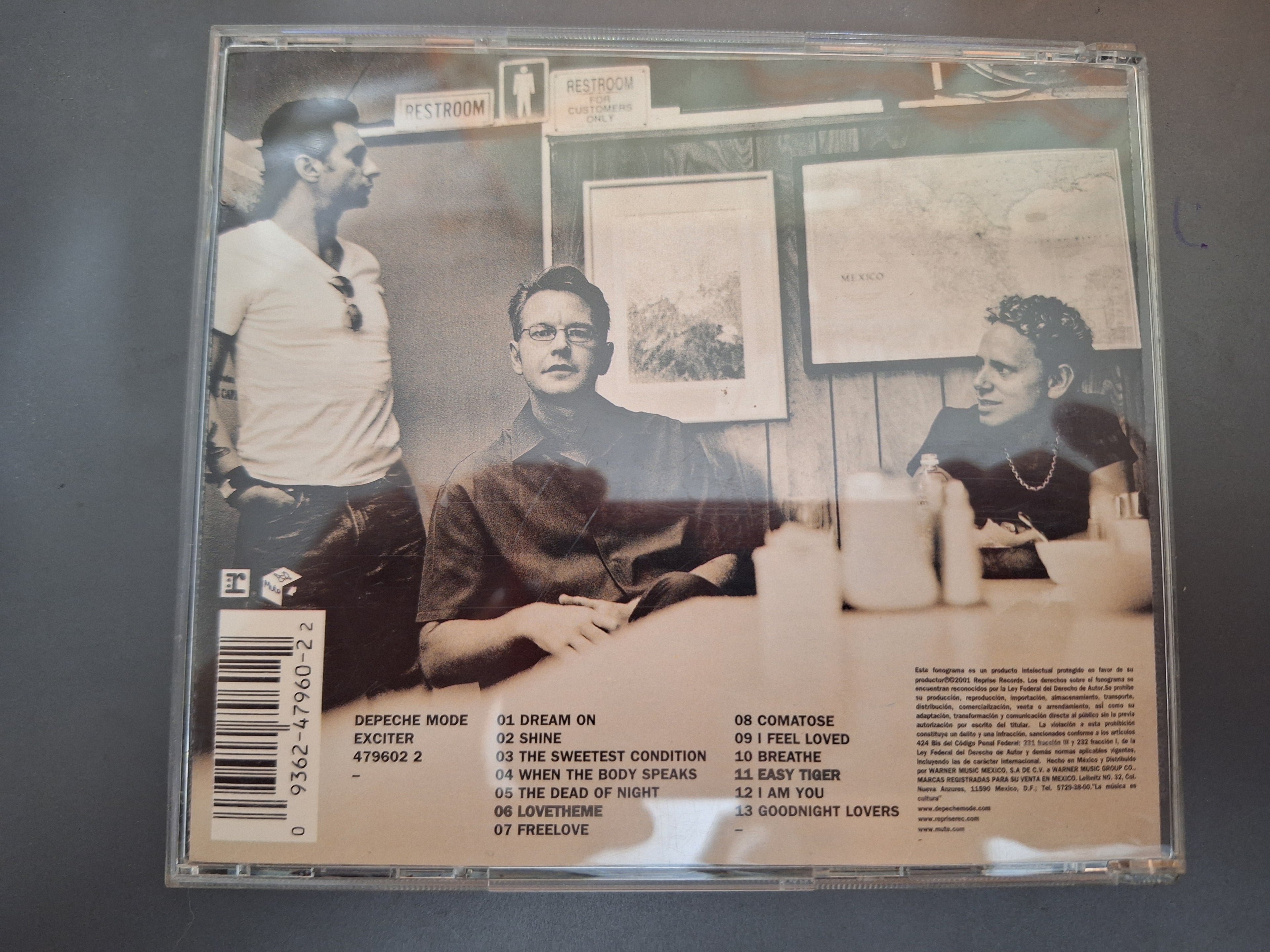 DEPECHE MODE EXCITER CD USADO EN BUEN ESTADO [NACIONAL]