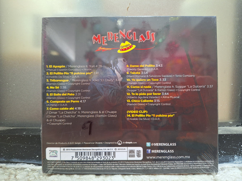 GRUPO MERENGLASS 20 AÑOS COMO SI NADA CD ORIGINAL NUEVO SELLADO [NACIONAL]