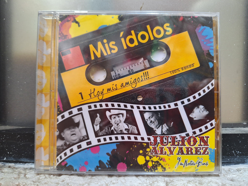 JULION ALVAREZ MIS IDOLOS HOY MIS AMIGOS CD ORIGINAL NUEVO SELLADO [NACIONAL]