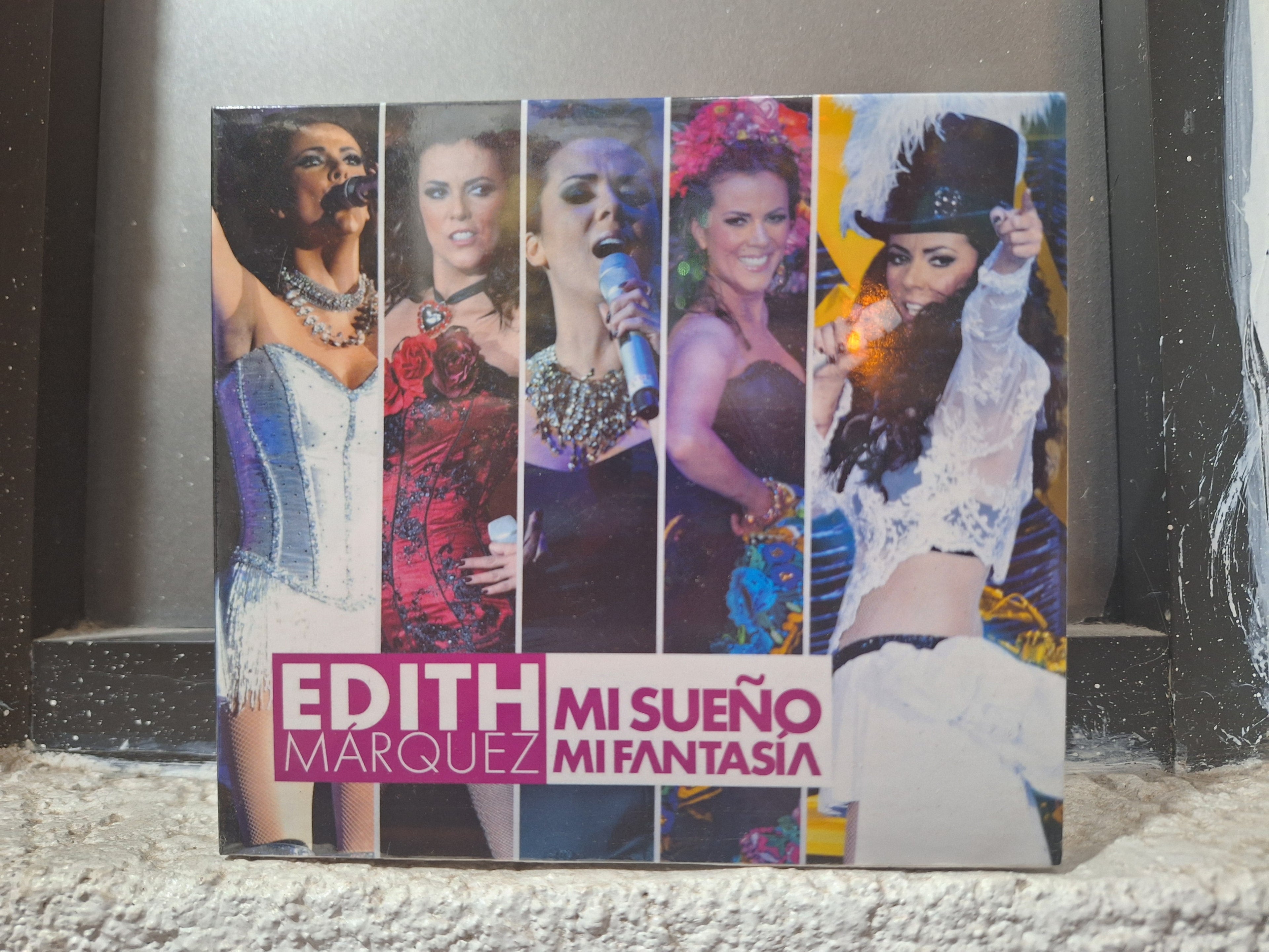 EDITH MARQUEZ MI SUEÑO MI FANTASIA 2 CD + DVD ORIGINAL NUEVO SELLADO [NACIONAL]