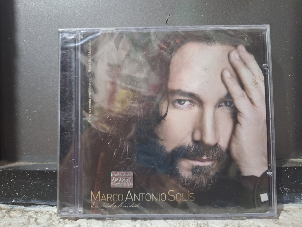MARCO ANTONIO SOLIS EN TOTAL PLENITUD CD ORIGINAL NUEVO SELLADO [NACIONAL]