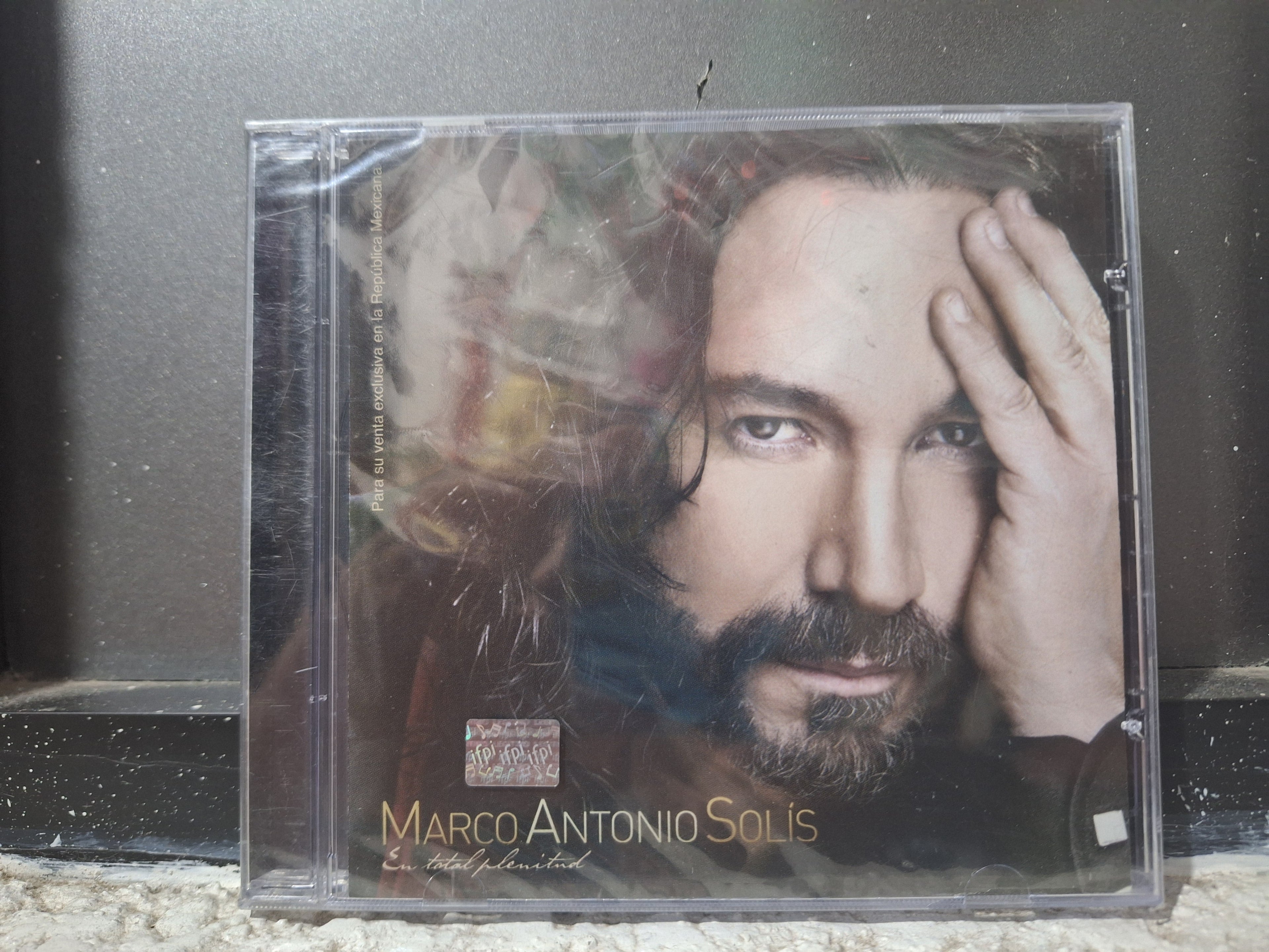 MARCO ANTONIO SOLIS EN TOTAL PLENITUD CD ORIGINAL NUEVO SELLADO [NACIONAL]