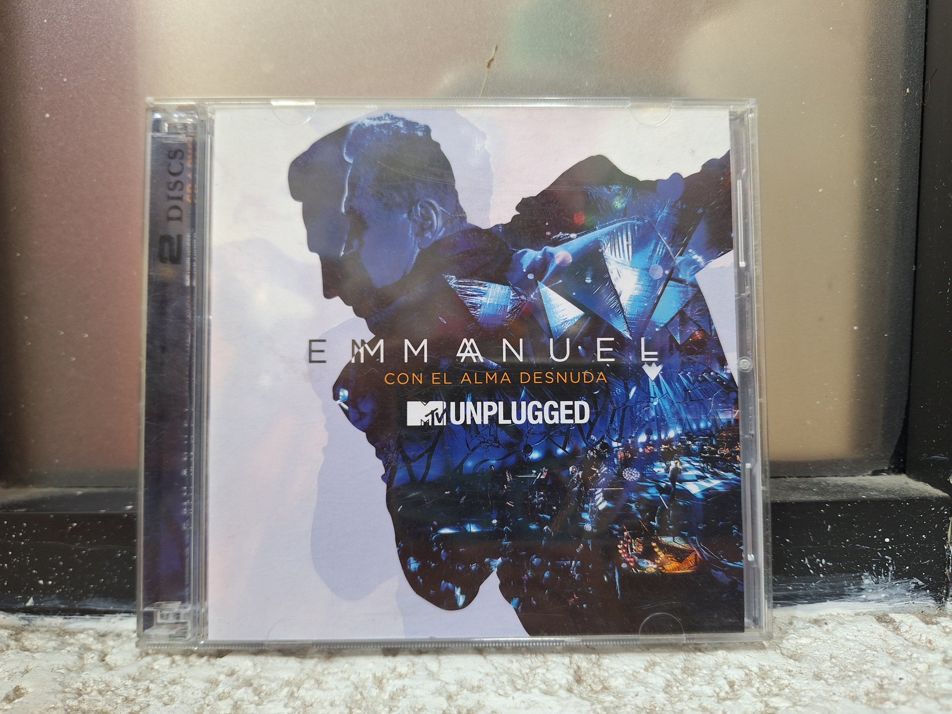 EMMANUEL CON EL ALMA DESNUDA MTV UNPLUGGED CD DVD USADO EN BUEN ESTADO [NACIONAL]