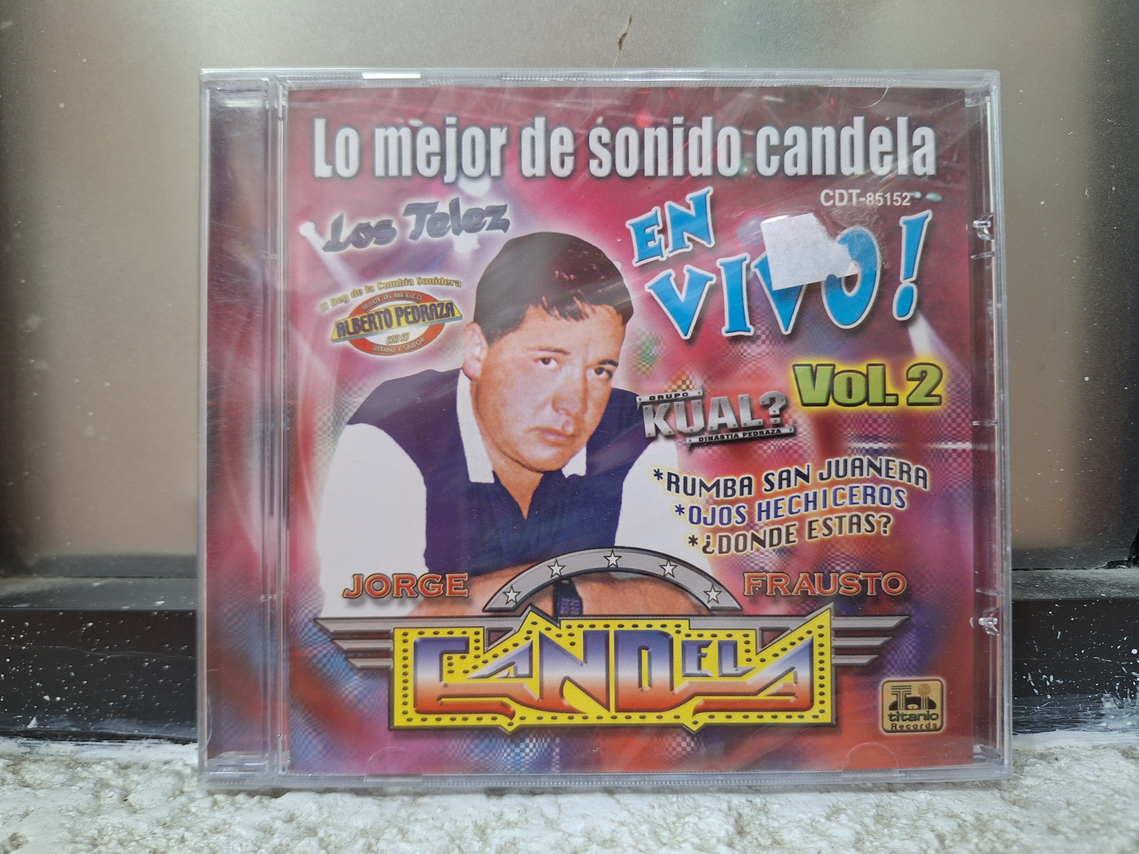 SONIDO CANDELA LO MEJOR DE SONIDO CANDELA CD ORIGINAL NUEVO SELLADO [NACIONAL]