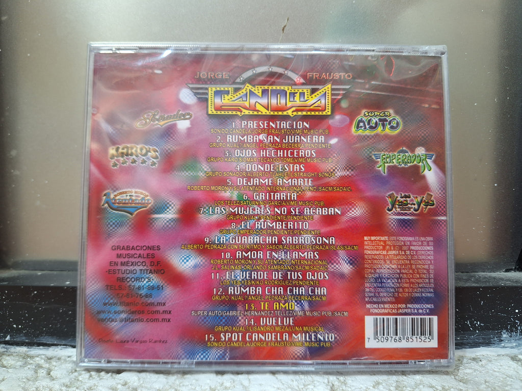 SONIDO CANDELA LO MEJOR DE SONIDO CANDELA CD ORIGINAL NUEVO SELLADO [NACIONAL]