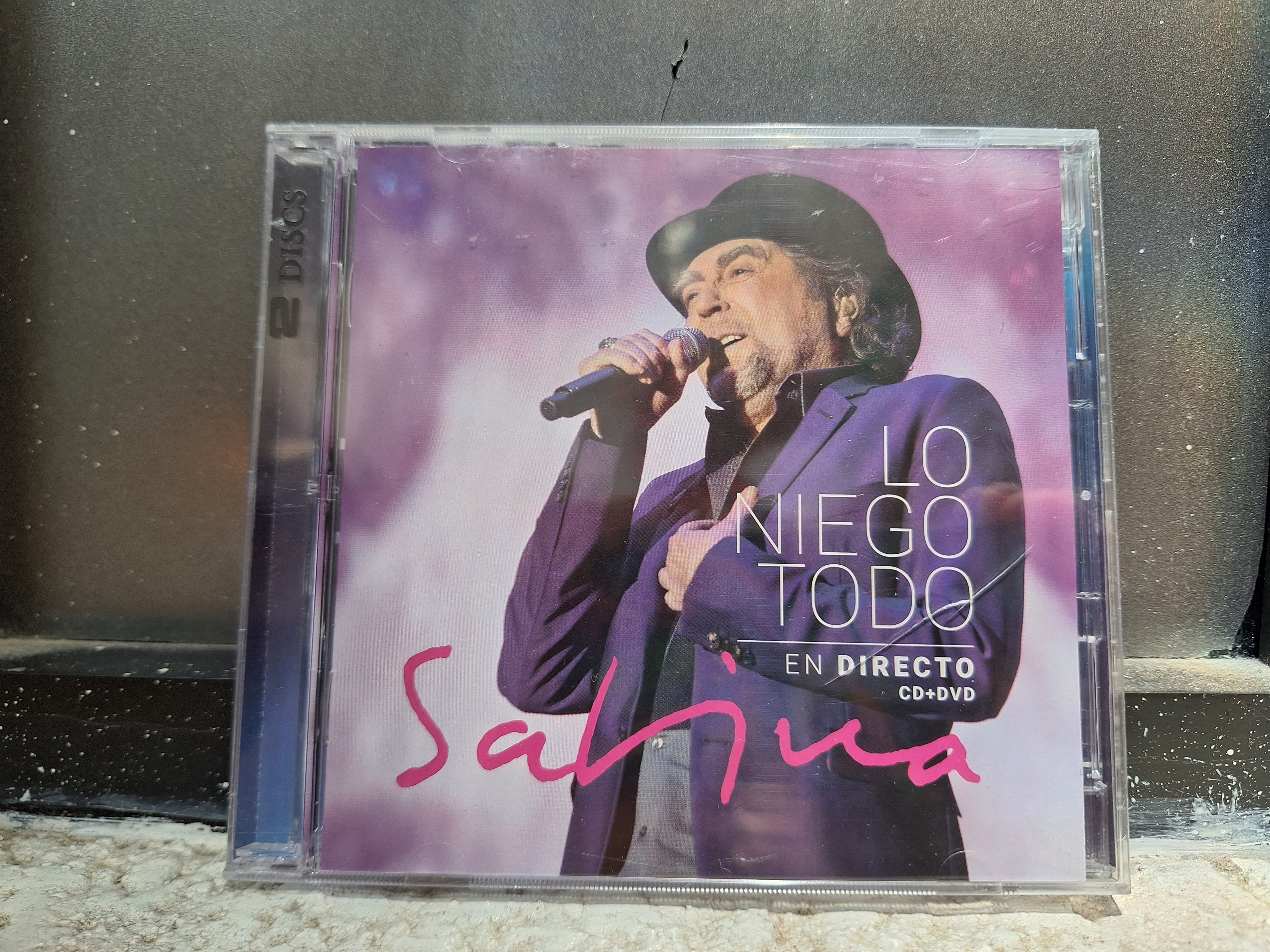 JOAQUIN SABINA LO NIEGO TODO EN DIRECTO CD+DVD ORIGINAL NUEVO SELLADO [NACIONAL]