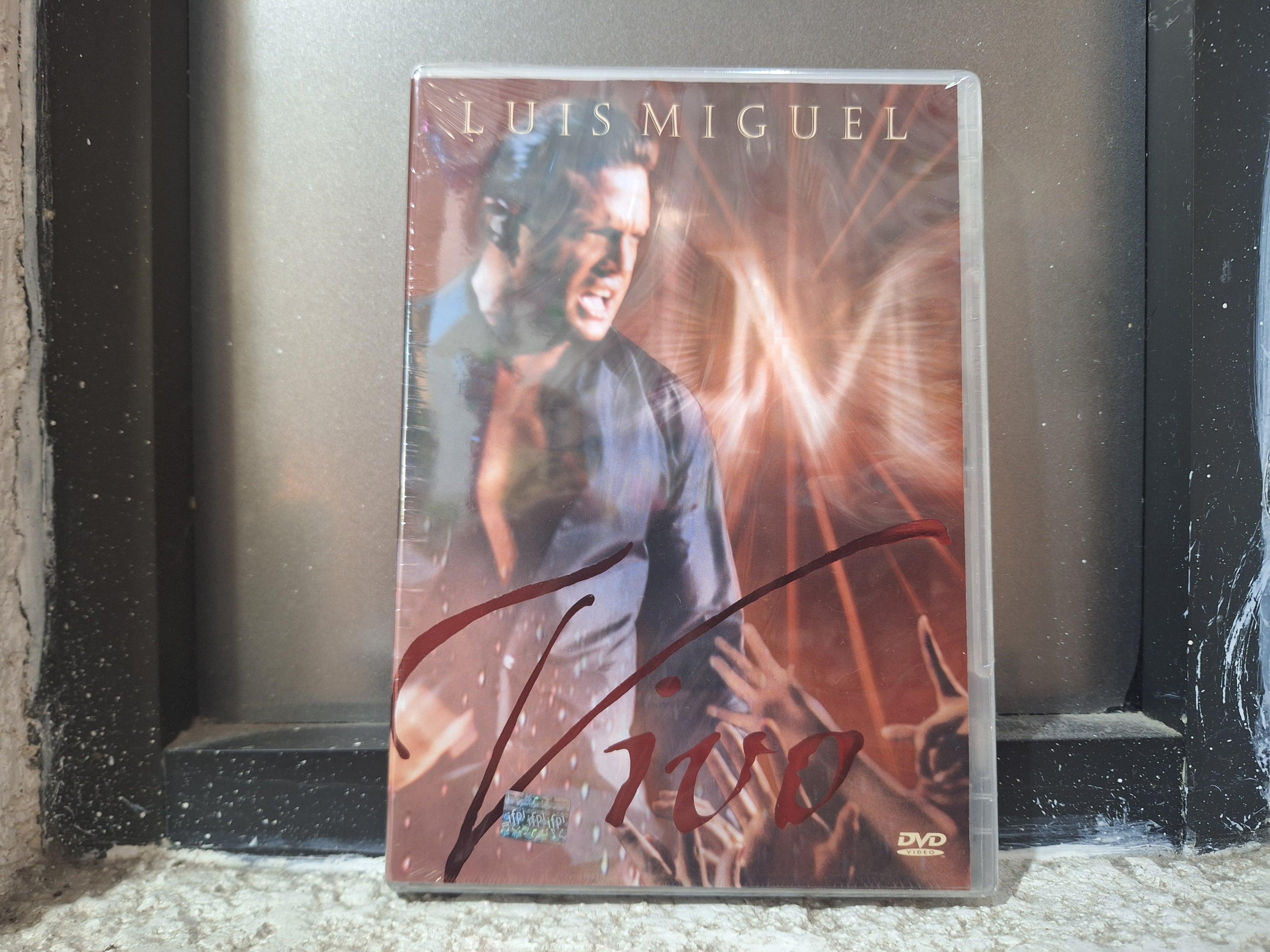 LUIS MIGUEL VIVO DVD ORIGINAL NUEVO SELLADO [NACIONAL]