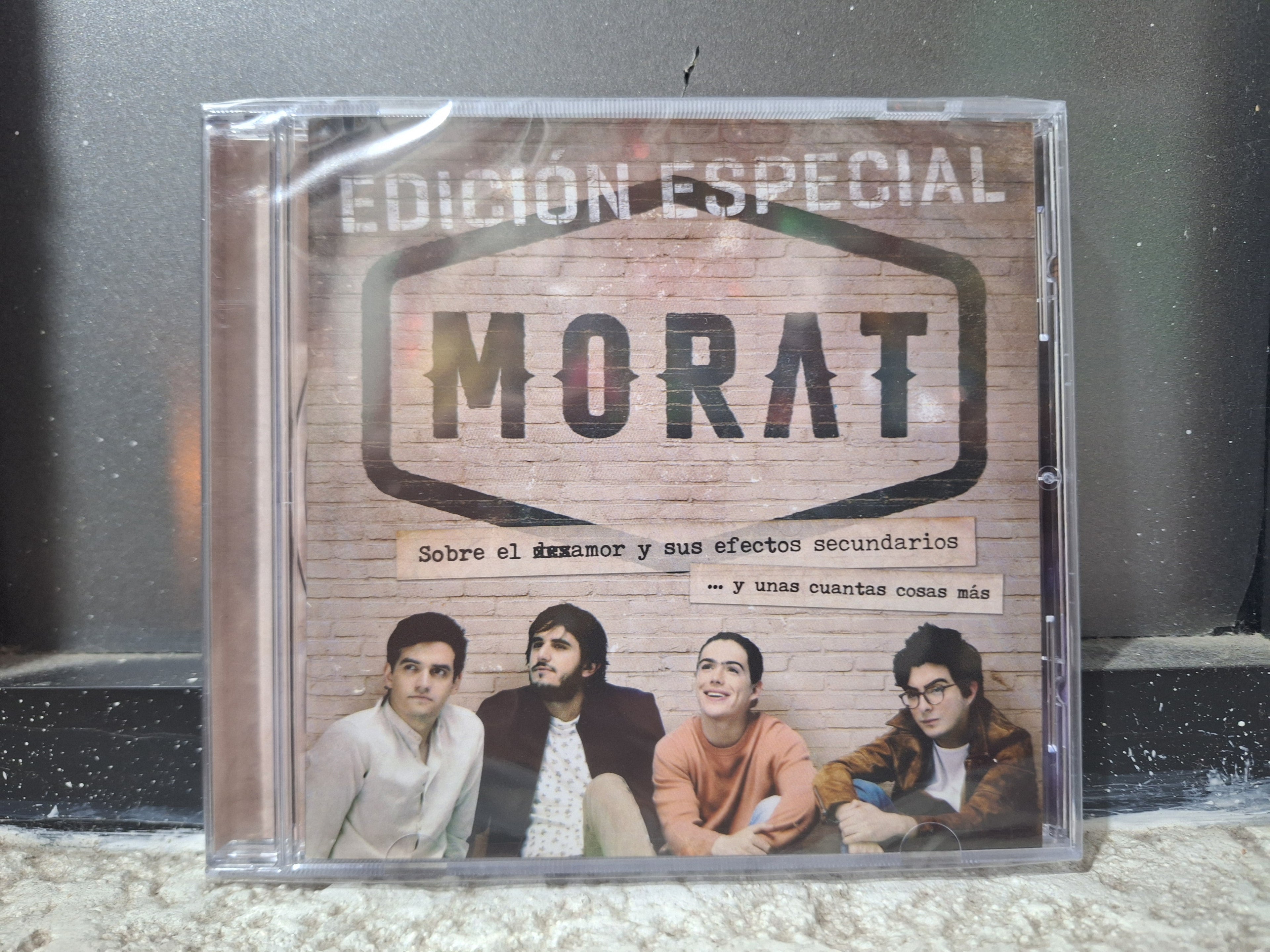 MORAT SOBRE EL AMOR Y SUS EFECTOS SECUNDARIOS EDICION ESPECIAL CD NUEVO ORIGINAL SELLADO [NACIONAL]