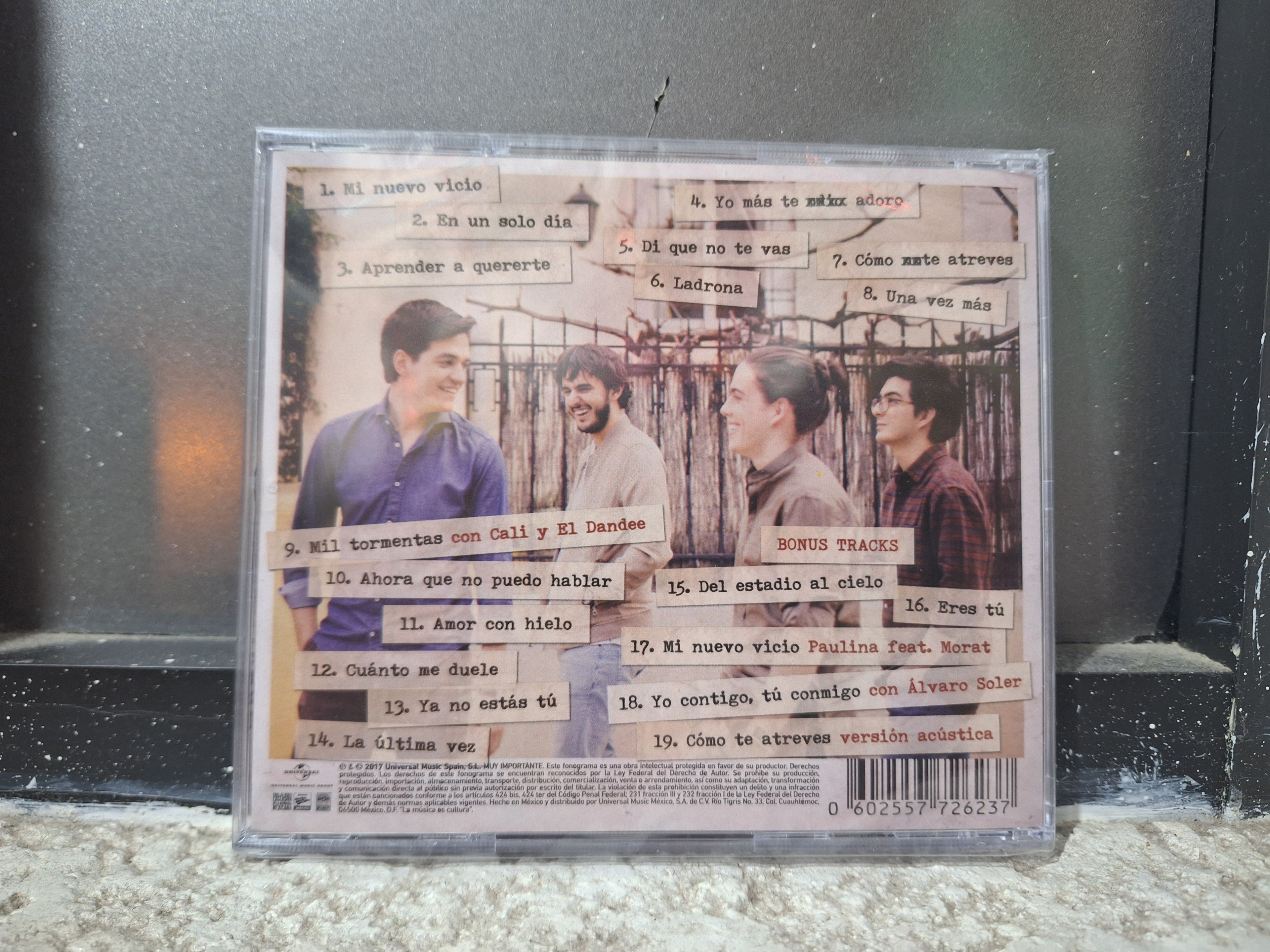 MORAT SOBRE EL AMOR Y SUS EFECTOS SECUNDARIOS EDICION ESPECIAL CD NUEVO ORIGINAL SELLADO [NACIONAL]