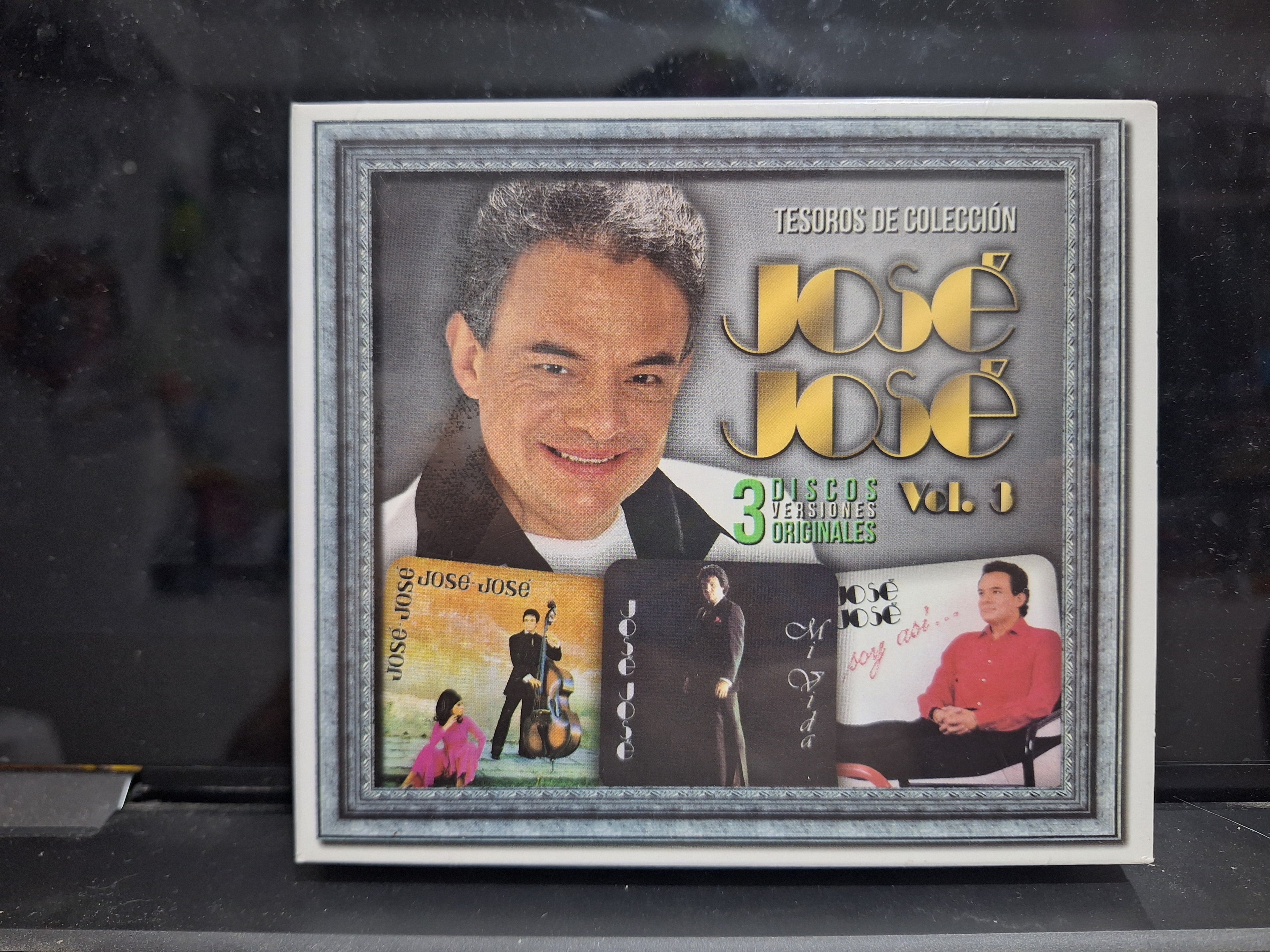 JOSE JOSE TESOROS DE COLECCIÓN VOL. 3 3 CD ORIGINAL NUEVO SELLADO [NACIONAL]