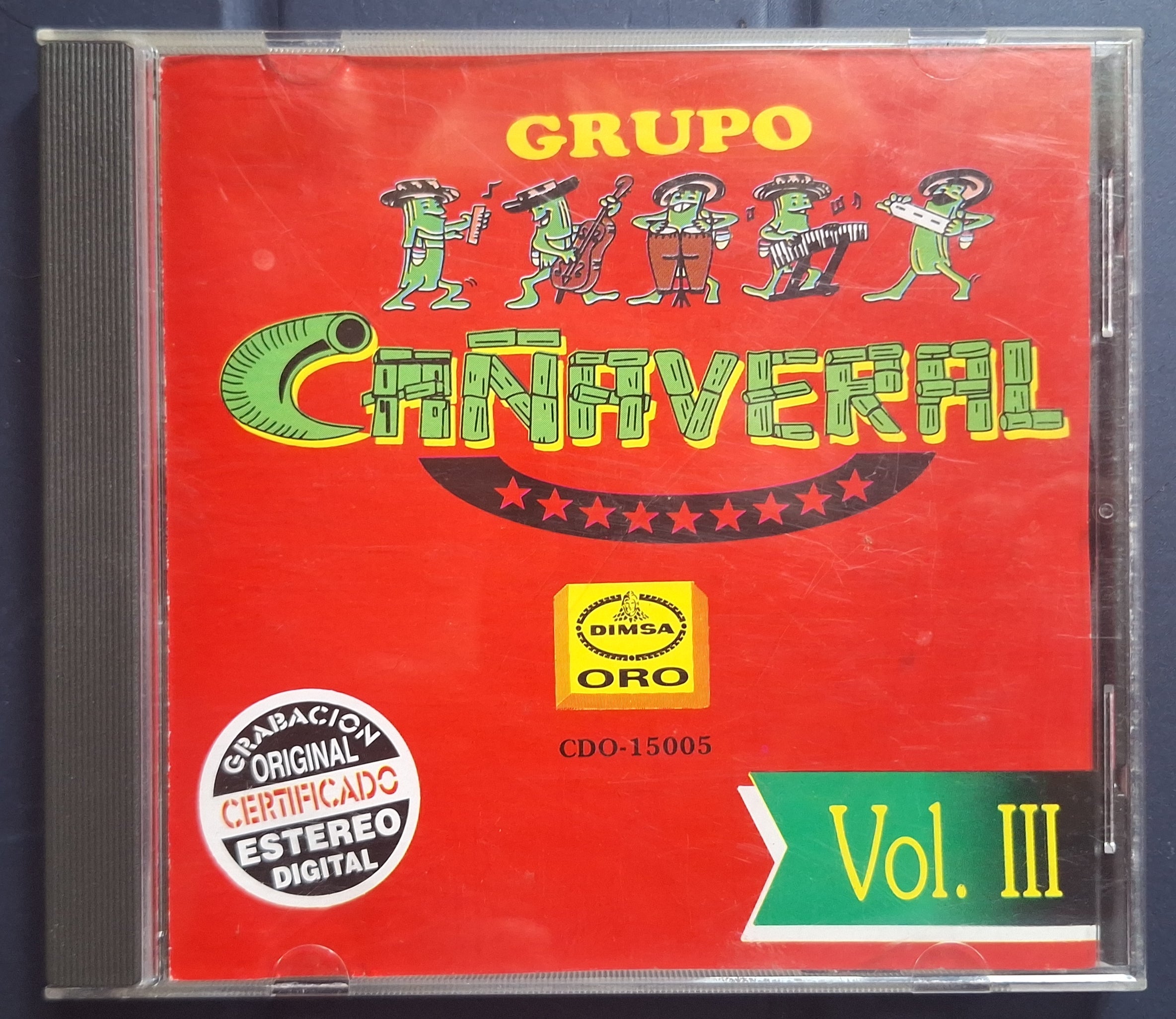 GRUPO CAÑAVERAL VOL. III CD ORIGINAL USADO EN BUEN ESTADO [NACIONAL]