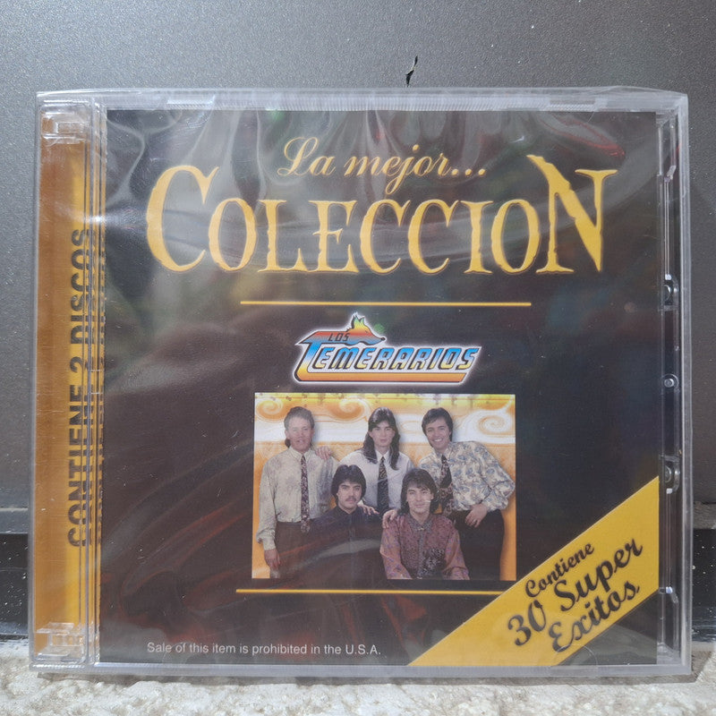 LOS TEMERARIOS LA MEJOR COLECCIÓN 2 CD ORIGINAL NUEVO SELLADO [NACIONAL]