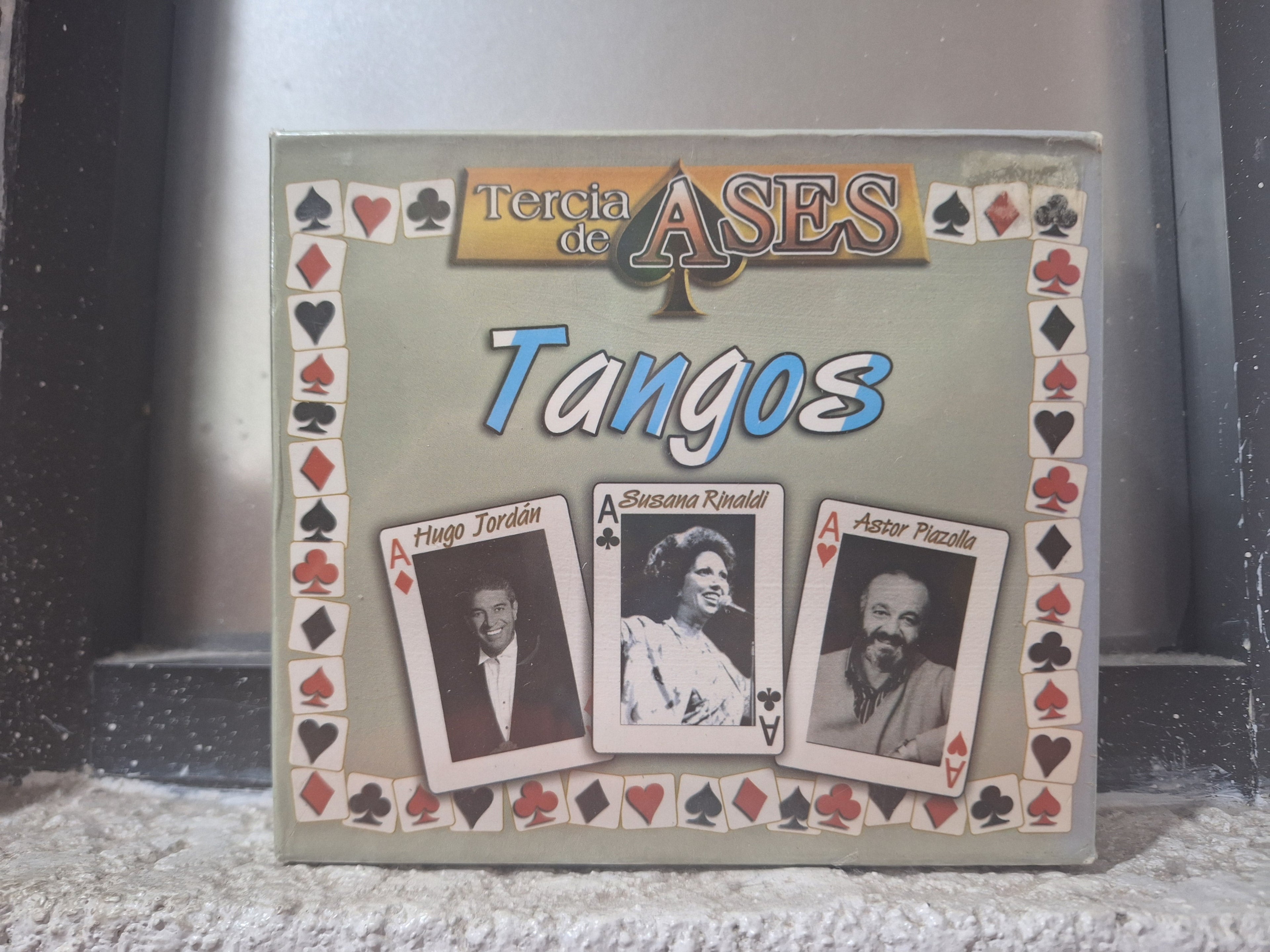 VARIOS TERCIA DE ASES TANGOS 3 CD NUEVO ORIGINAL SELLADO [NACIONAL]
