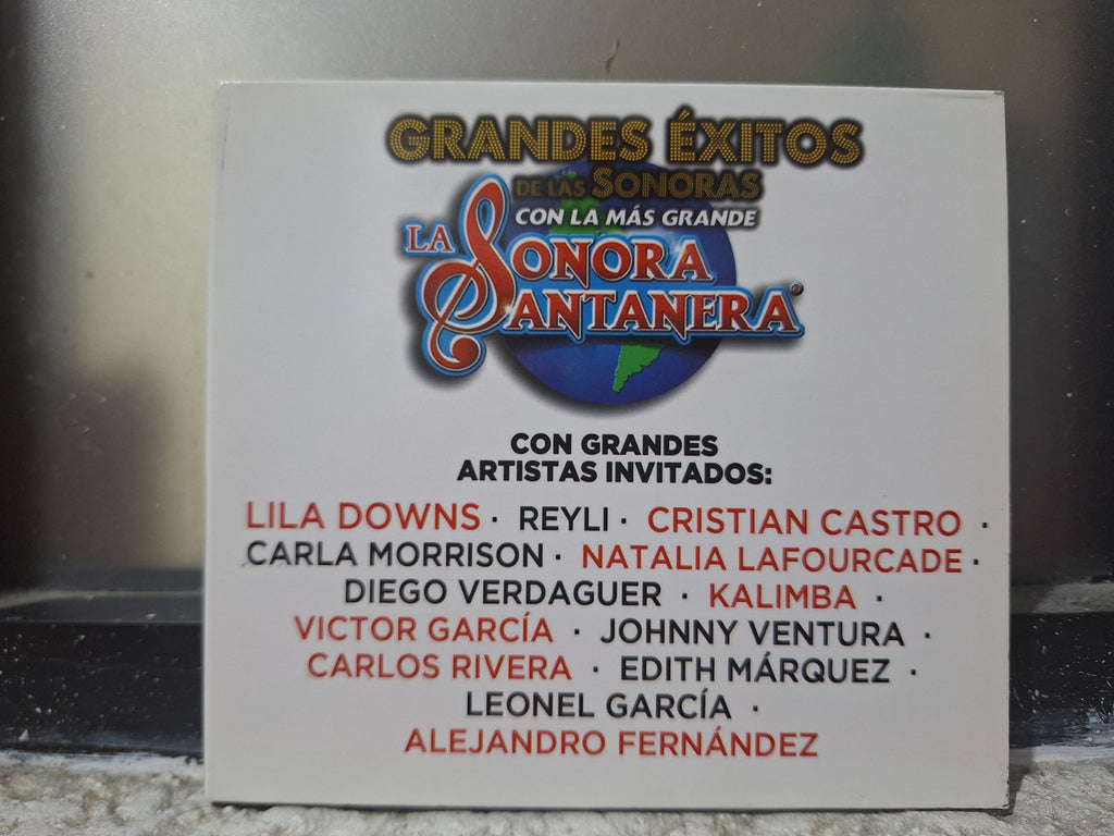 LA SONORA SANTANERA GRANDES EXITOS DE LAS SONORAS CD DVD USADO EN BUEN ESTADO [NACIONAL]