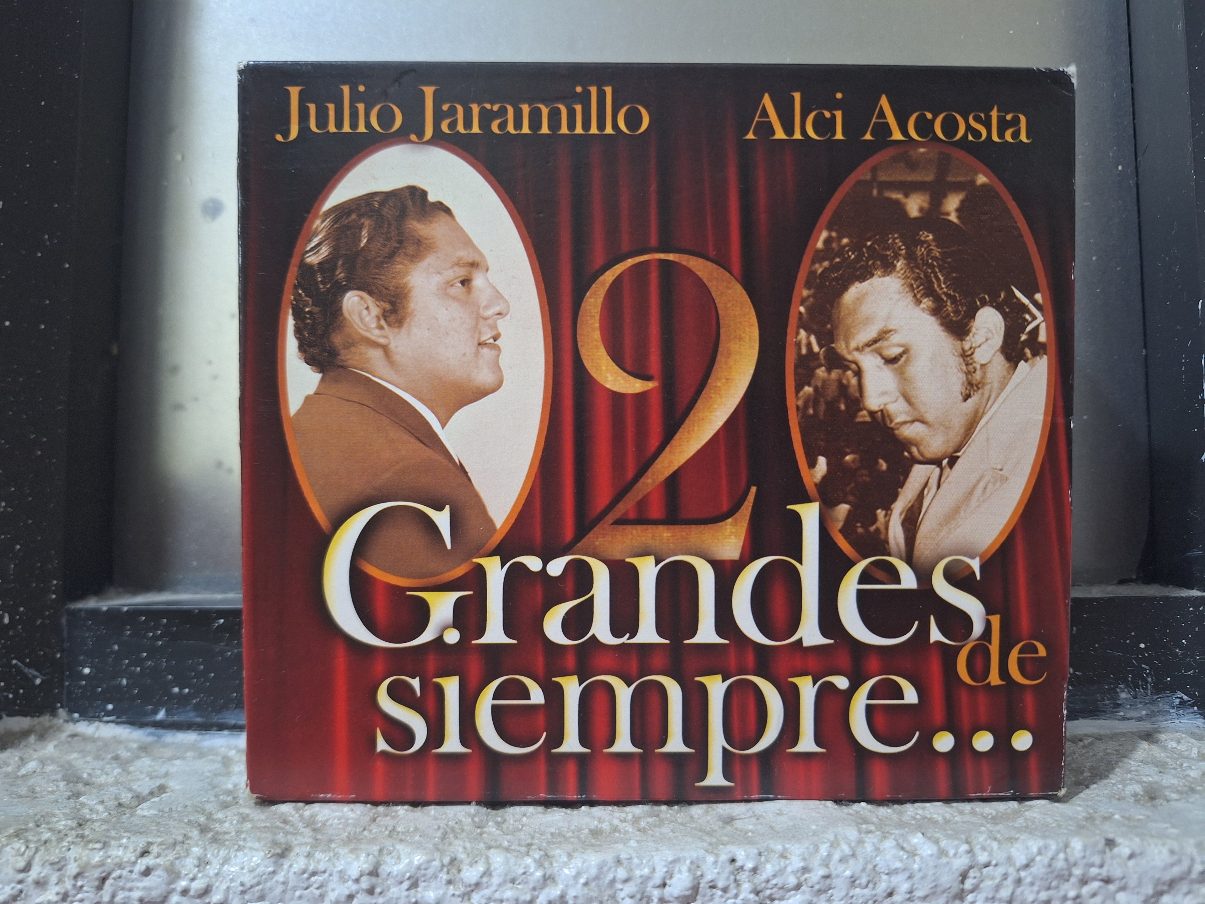 JULIO JARAMILLO ALCI ACOSTA 2 GRANDES DE SIEMPRE 3 CD USADO EN BUEN ESTADO [IMPORTADO]