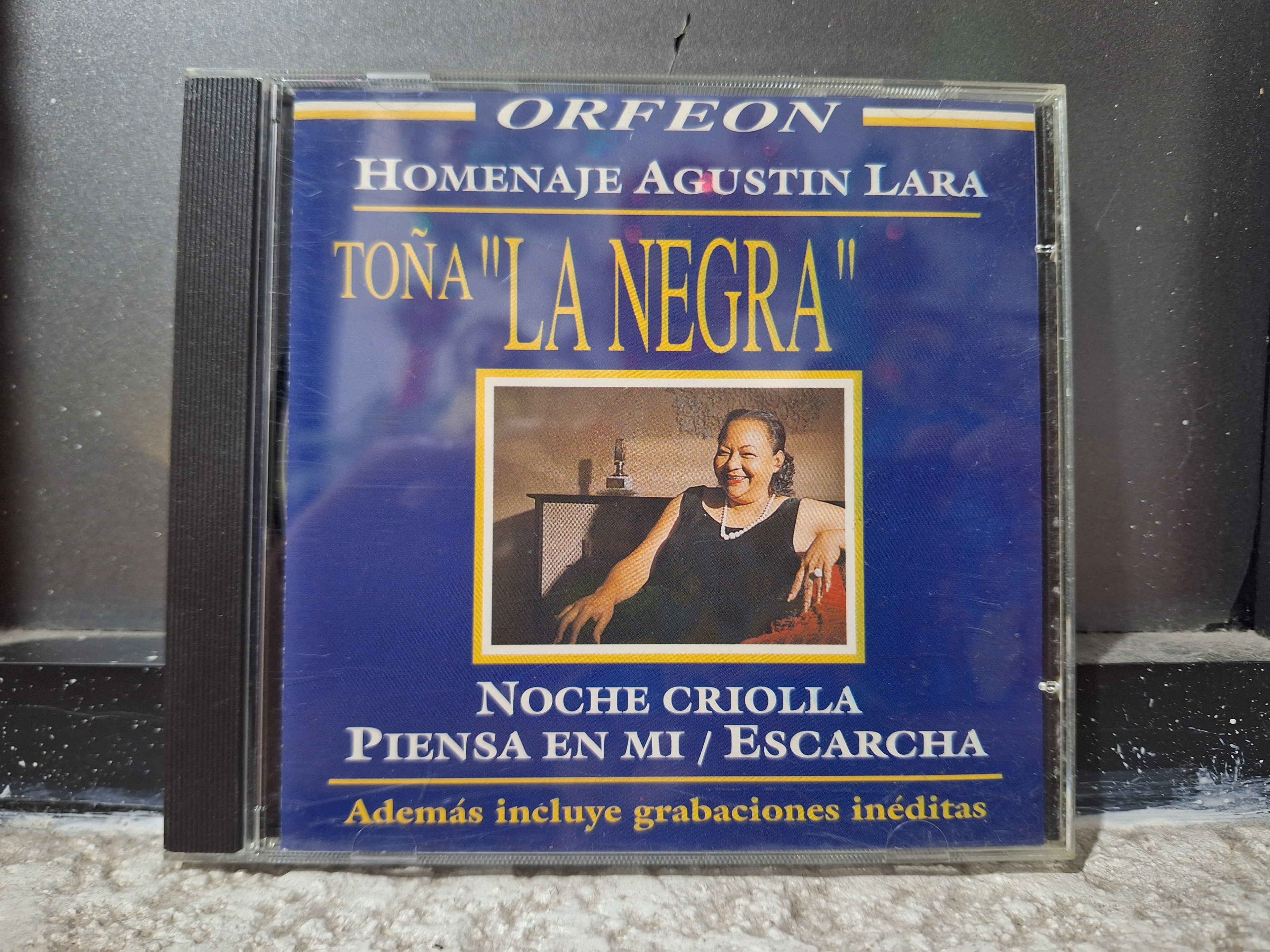 TOÑA LA NEGRA HOMENAJE AGUSTIN LARA CD USADO EN BUEN ESTADO [NACIONAL]