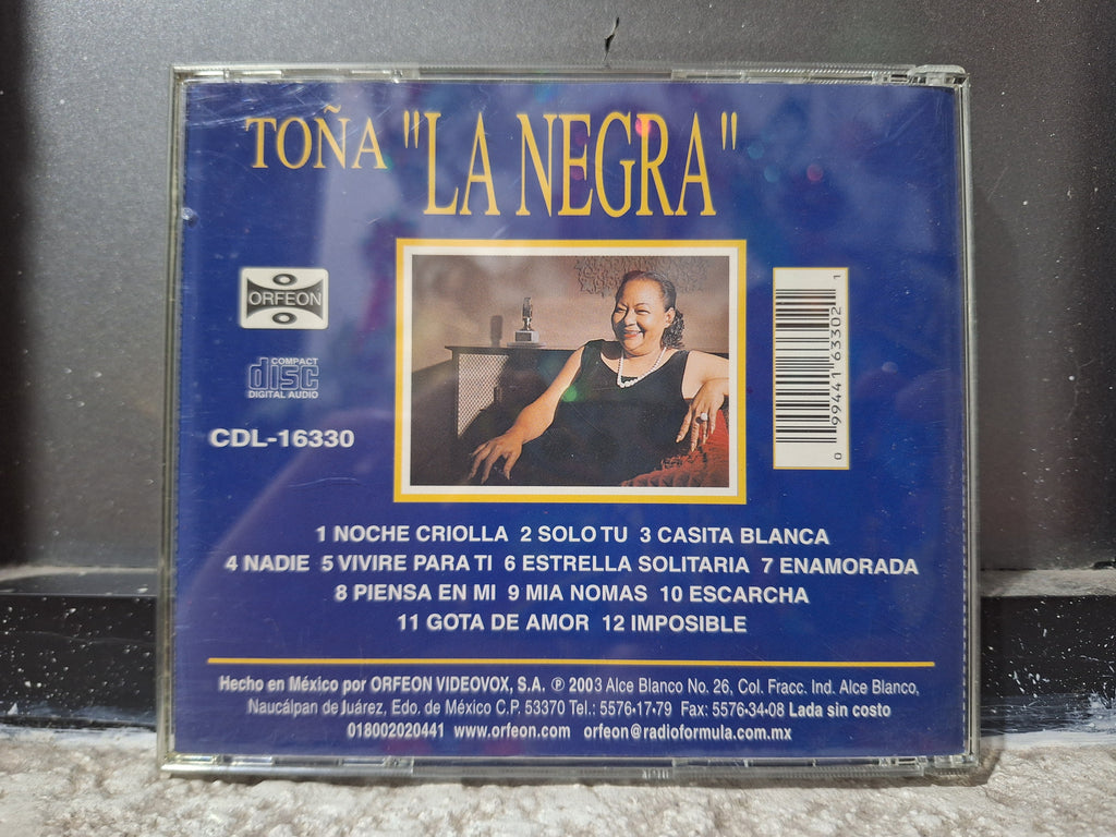 TOÑA LA NEGRA HOMENAJE AGUSTIN LARA CD USADO EN BUEN ESTADO [NACIONAL]