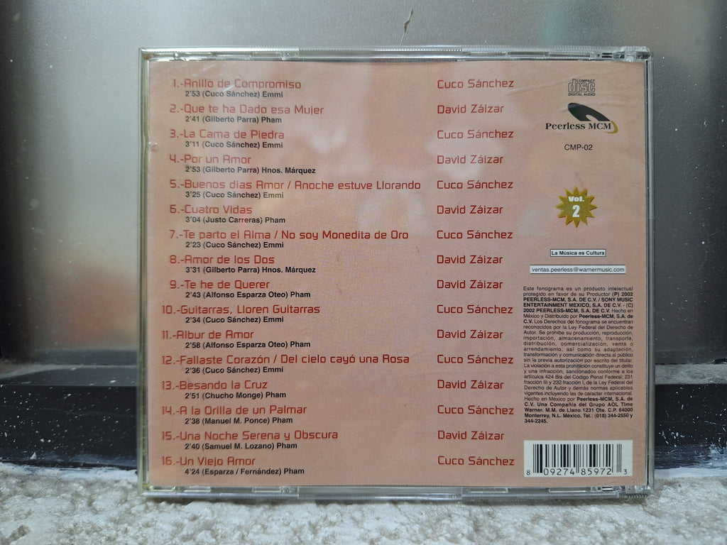 DAVID ZAIZAR CUCO SANCHEZ ASES MUSICALES CD USADO EN BUEN ESTADO [NACIONAL]