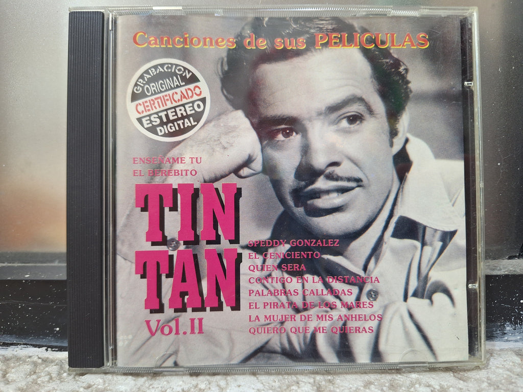 TIN TAN CANCIONES DE SUS PELICULAS VOL. II CD USADO EN BUEN ESTADO [NACIONAL]