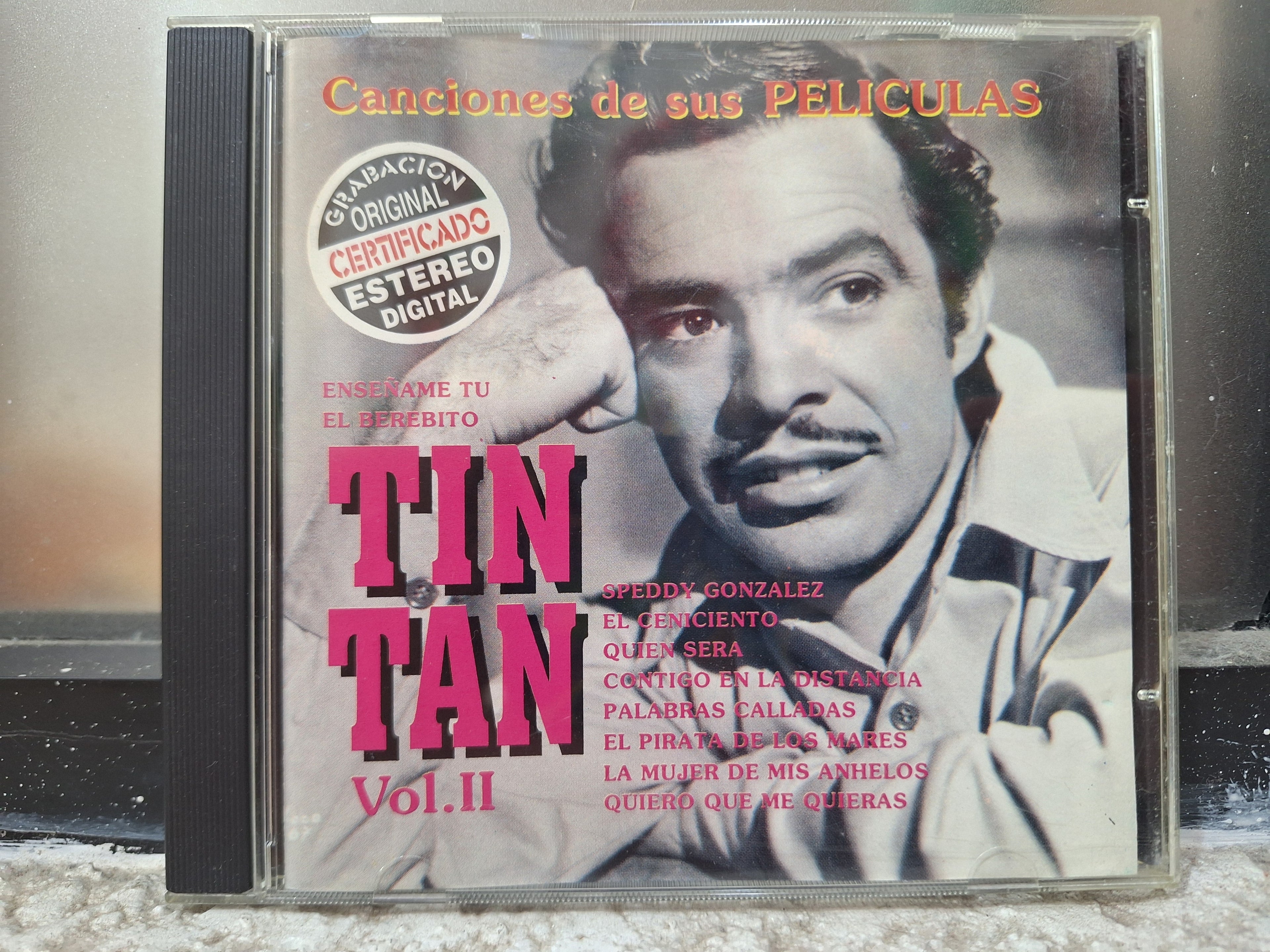TIN TAN CANCIONES DE SUS PELICULAS VOL. II CD USADO EN BUEN ESTADO [NACIONAL]