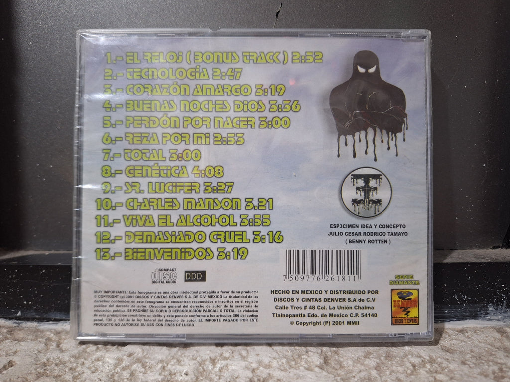 ESPECIMEN 1987-2002 RECOPILACION CD ORIGINAL NUEVO SELLADO [NACIONAL]