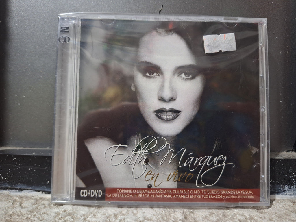 EDITH MARQUEZ EN VIVO CD ORIGINAL NUEVO SELLADO [NACIONAL]