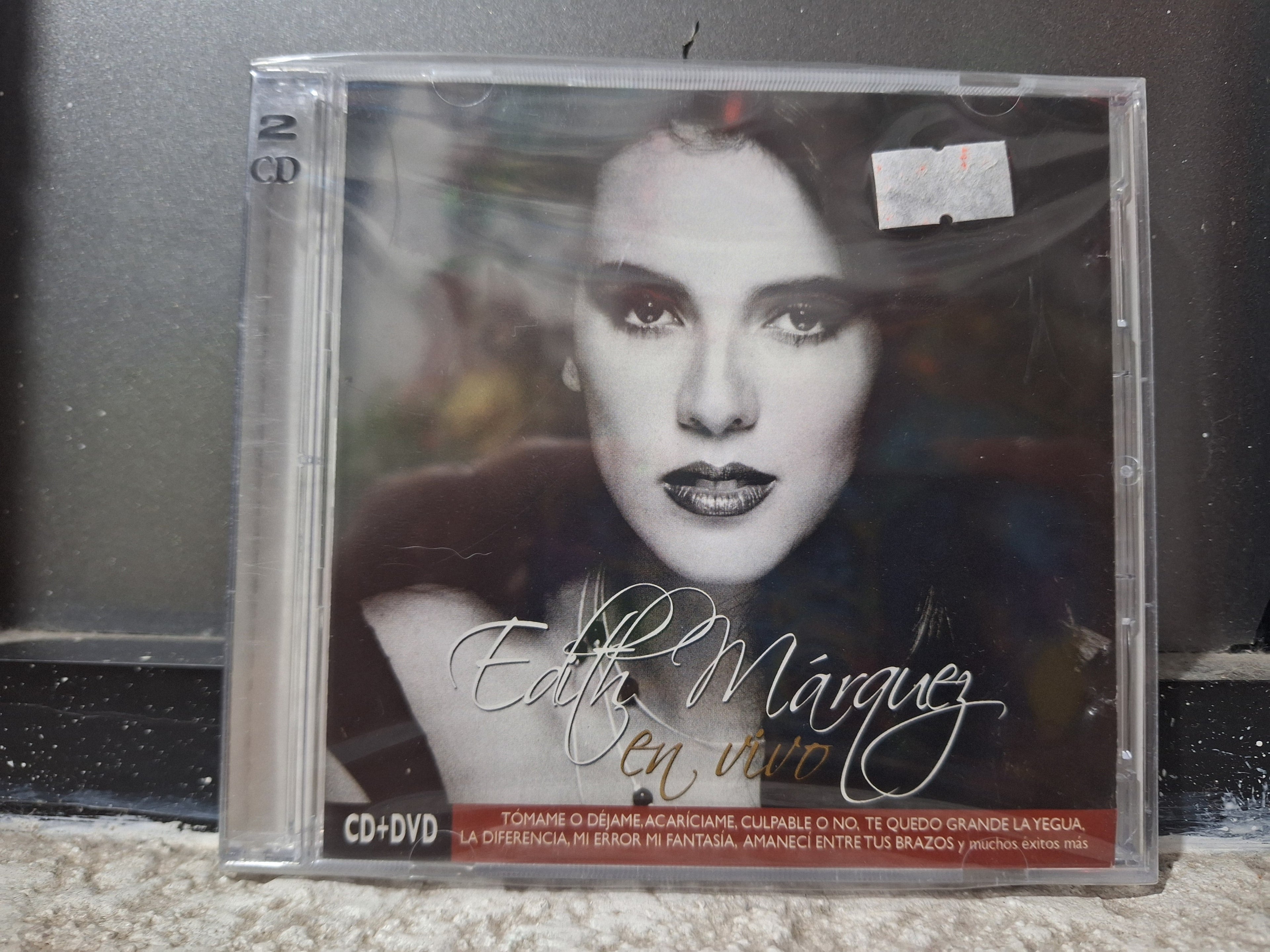 EDITH MARQUEZ EN VIVO CD ORIGINAL NUEVO SELLADO [NACIONAL]