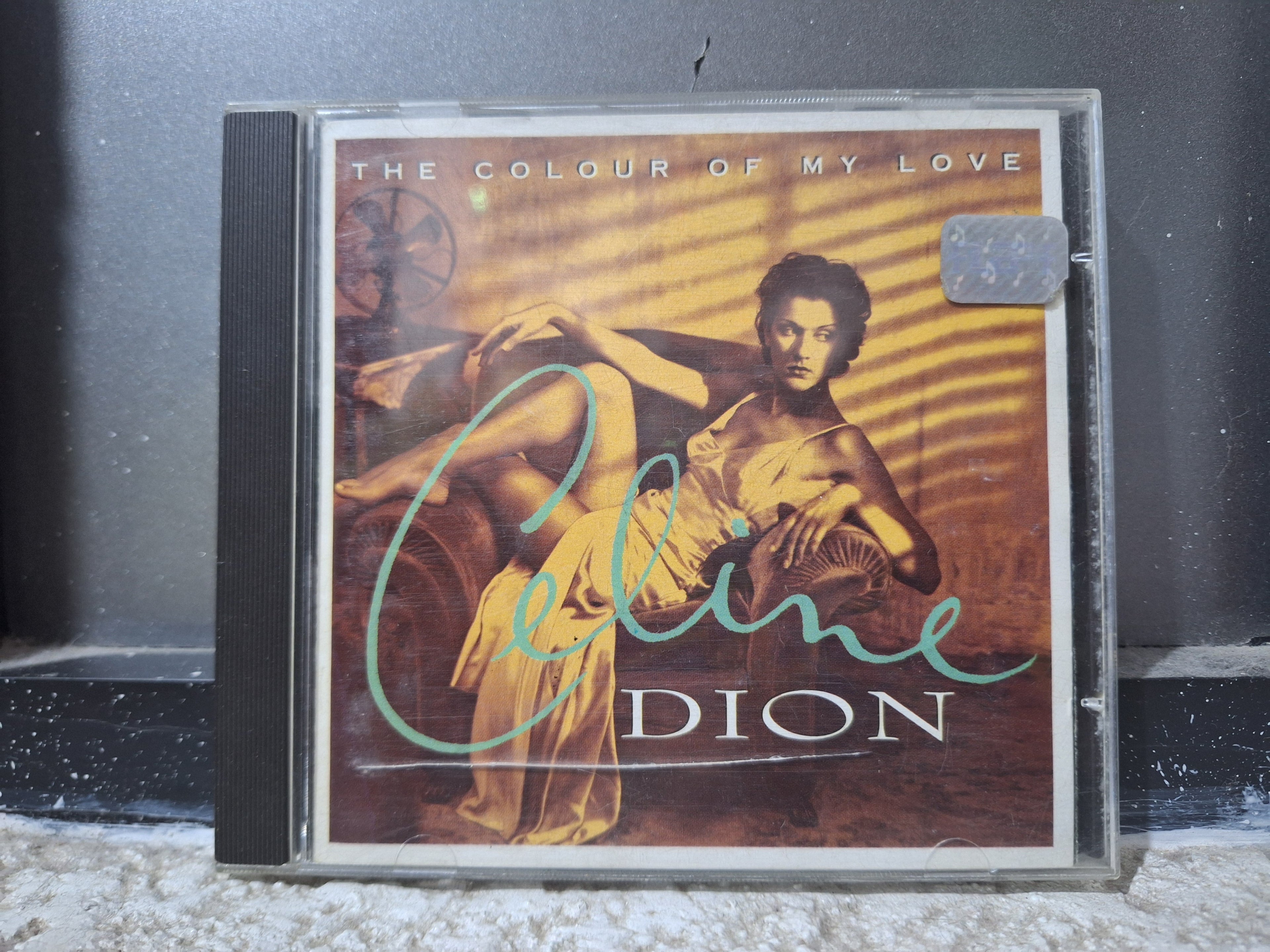 CELINE DION THE COLOUR OF MY LOVE CD USADO EN BUEN ESTADO [NACIONAL]