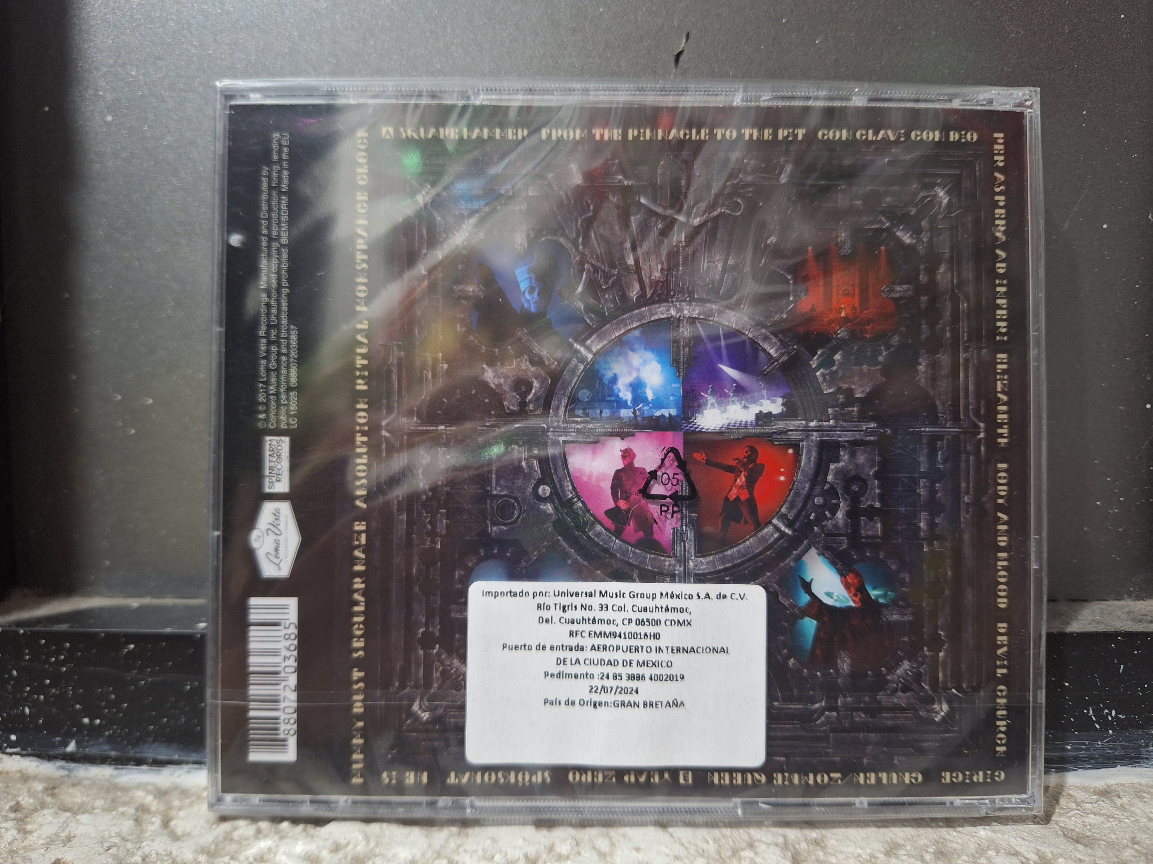 GHOST CEREMONY AND DEVOTION 2 CD NUEVO ORIGINAL SELLADO [IMPORTADO]