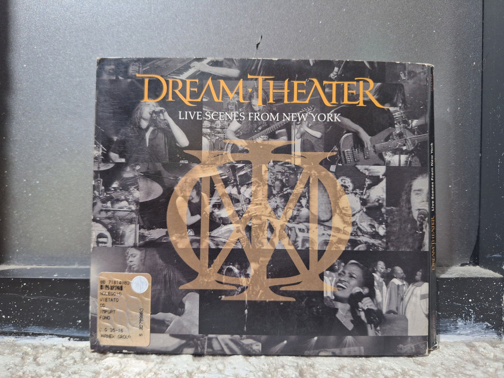 DREAM THEATER LIVE SCENES FROM NEW YORK 3 CD USADO EN BUEN ESTADO [IMPORTADO]