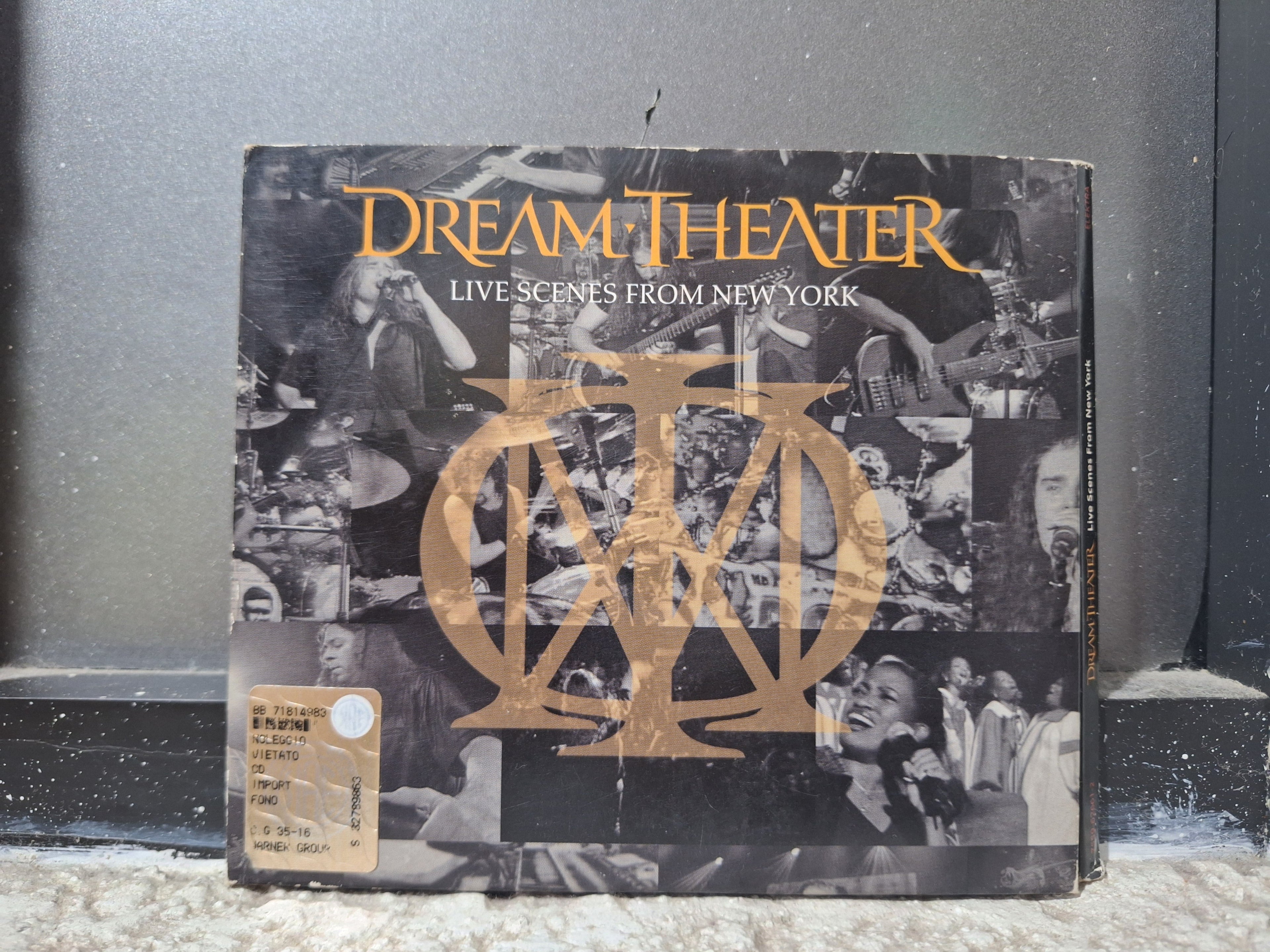 DREAM THEATER LIVE SCENES FROM NEW YORK 3 CD USADO EN BUEN ESTADO [IMPORTADO]