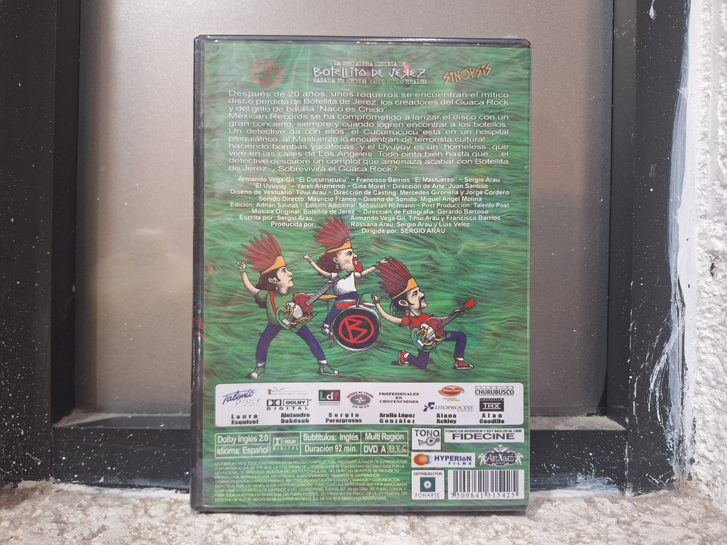 ¡NACO ES CHIDO! LA VERDADERIA HISTORIA DE BOTELLITA DE JEREZ DVD NUEVO ORIGINAL SELLADO [NACIONAL]