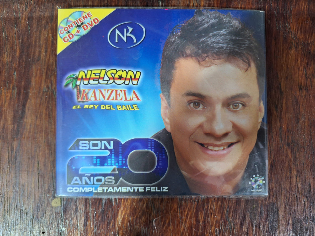 NELSON KANZELA SON 20 AÑOS COMPLETAMENTE FELIZ CD ORIGINAL NUEVO SELLADO