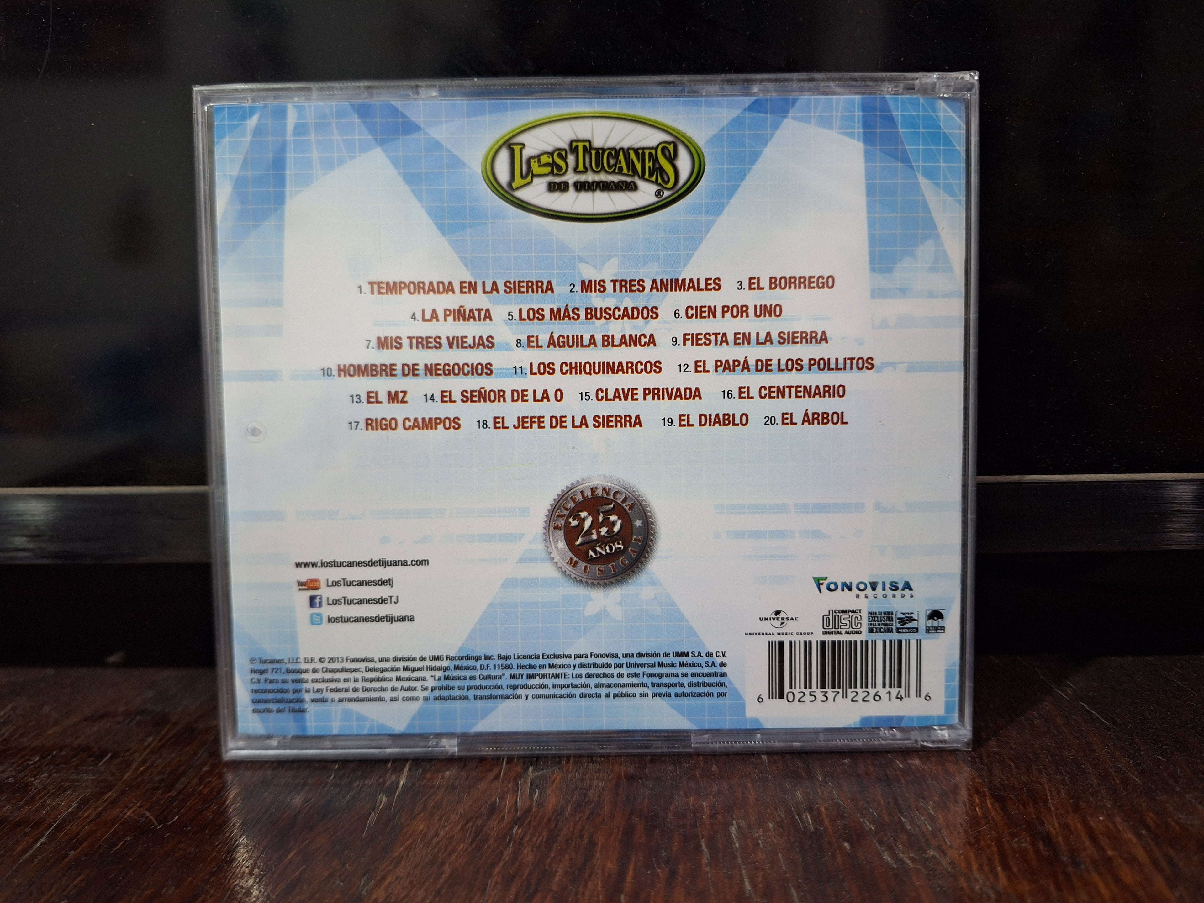 LOS TUCANES DE TIJUANA CORRIDOS A QUEMA ROPA CD ORIGINAL NUEVO SELLADO [NACIONAL] [REEDICION]