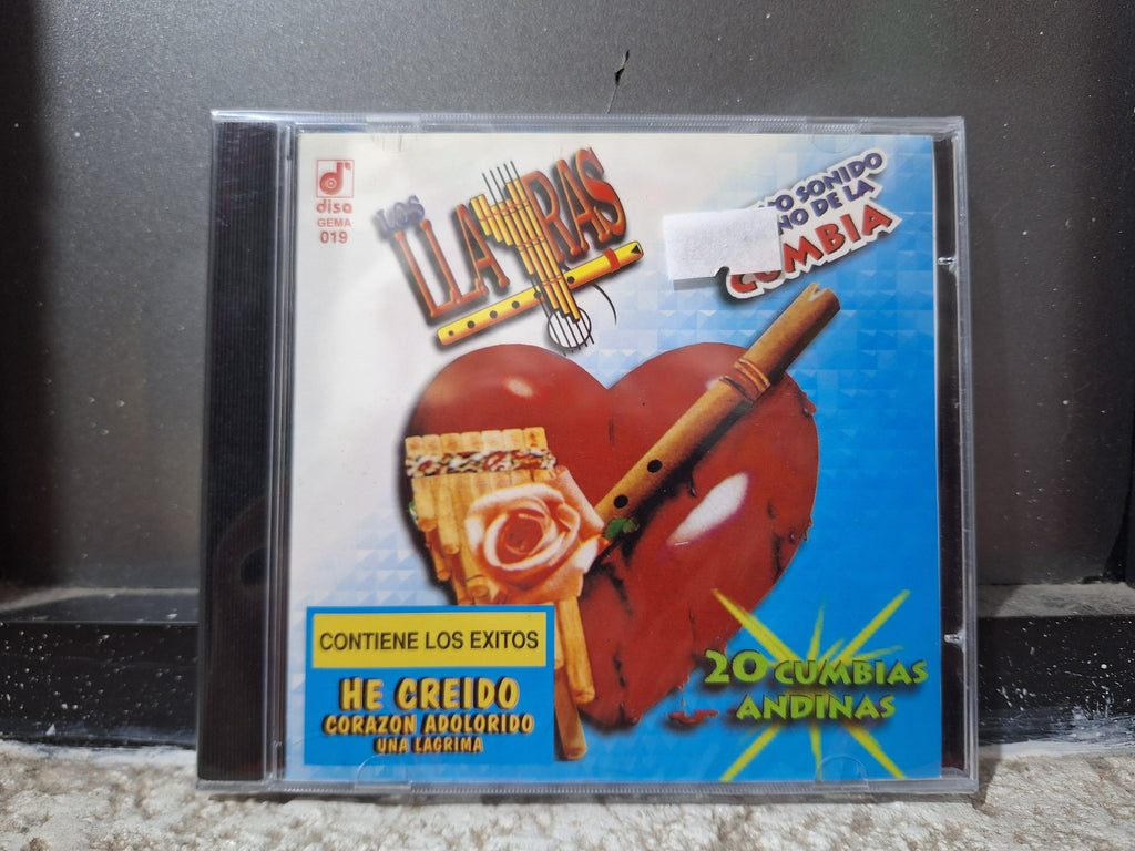 LOS LLAYRAS 20 CUMBIAS ANDINAS CD ORIGINAL NUEVO SELLADO [NACIONAL] [REEDICION]