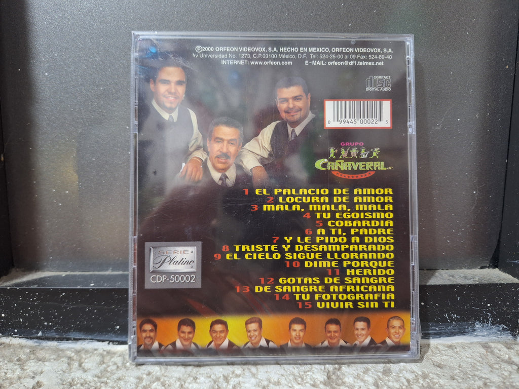GRUPO CAÑAVERAL PALACIO DE AMOR CD ORIGINAL NUEVO SELLADO [NACIONAL]