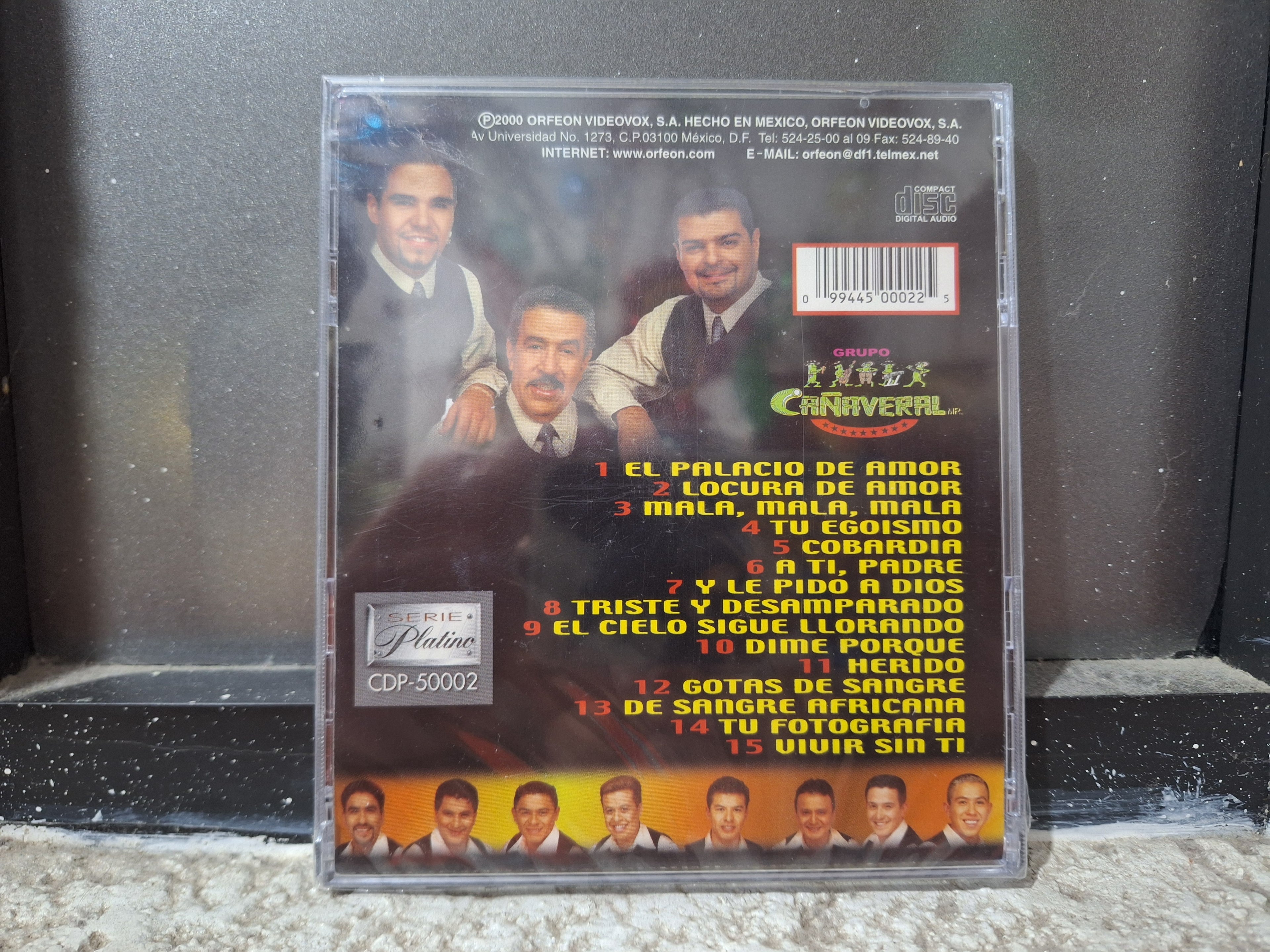 GRUPO CAÑAVERAL PALACIO DE AMOR CD ORIGINAL NUEVO SELLADO [NACIONAL]
